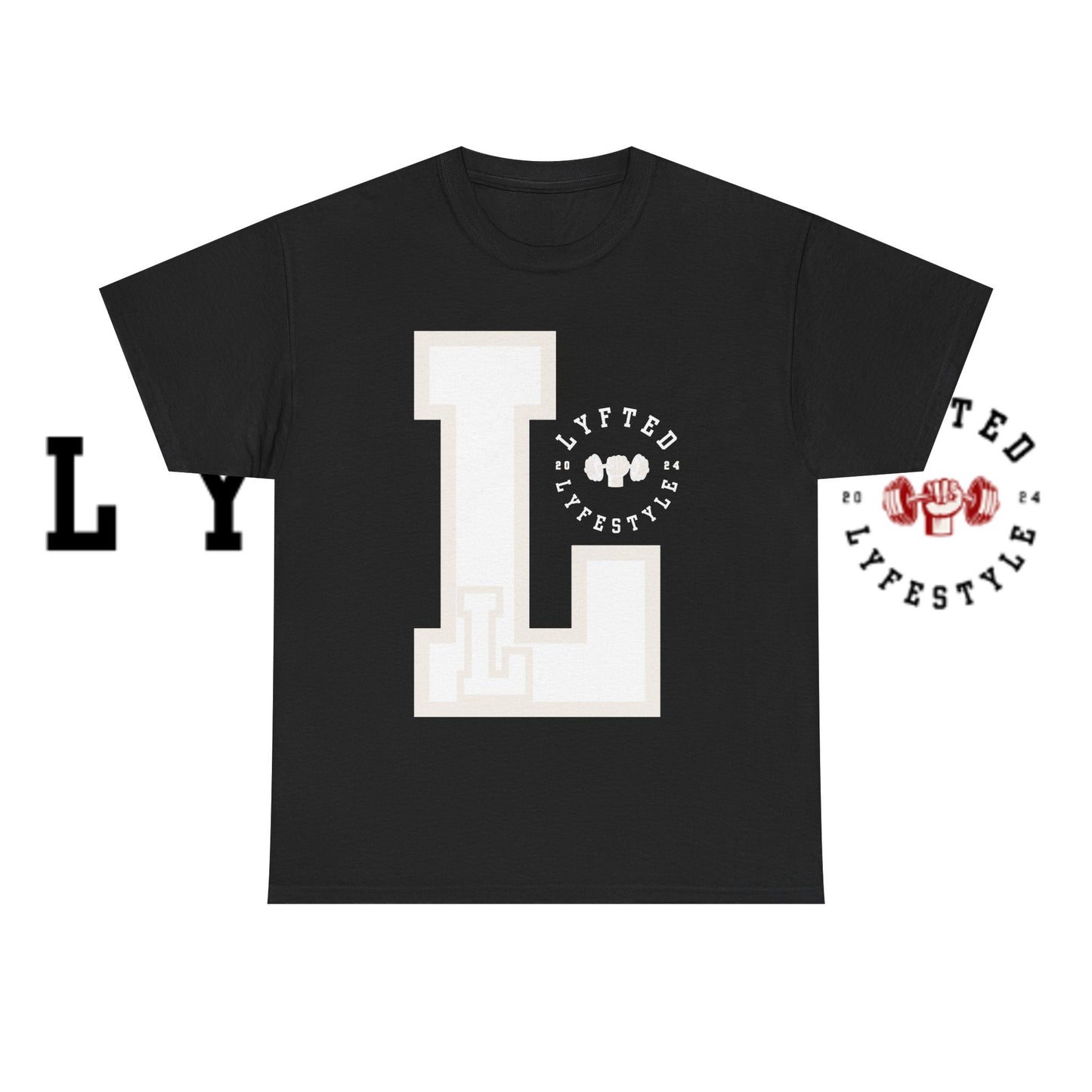 WhiteOut Letterman Logo Tee Shirt