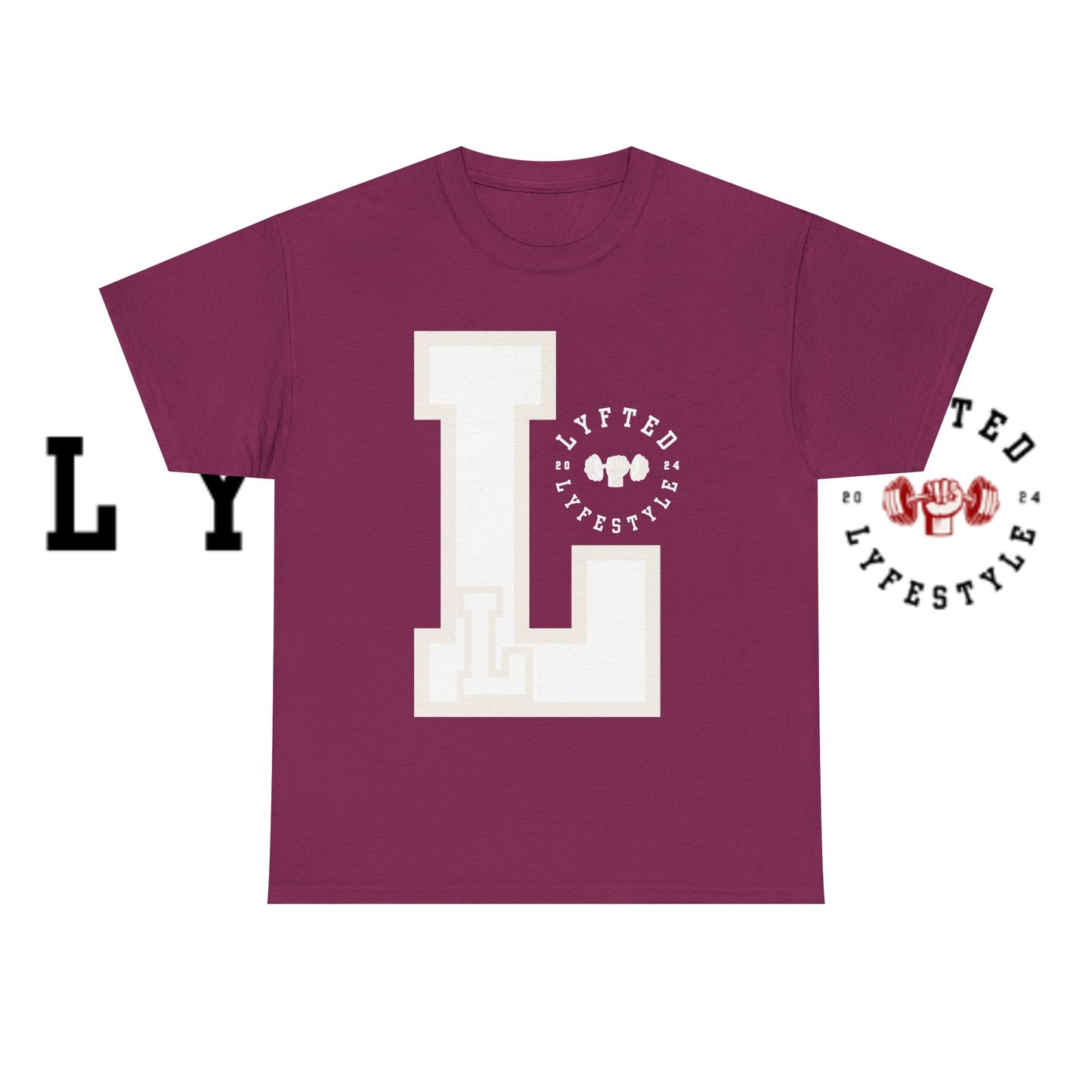 WhiteOut Letterman Logo Tee Shirt