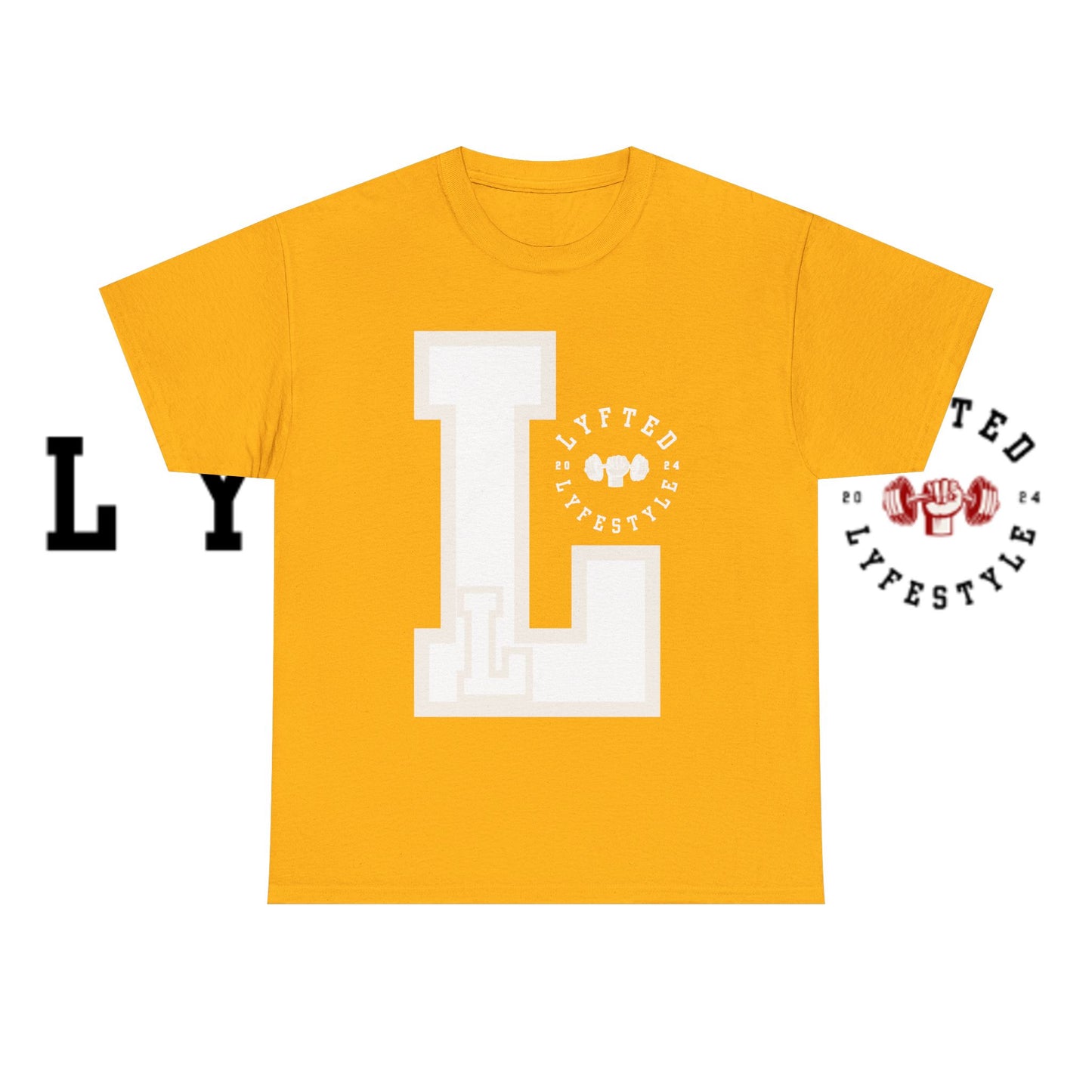 WhiteOut Letterman Logo Tee Shirt