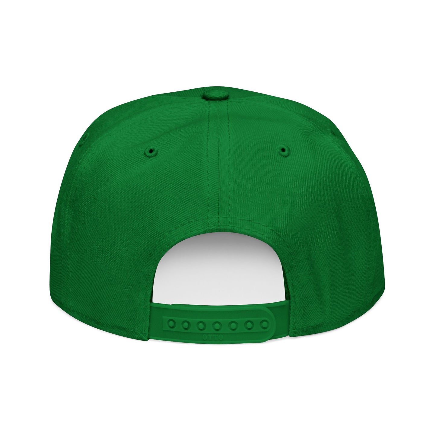 Snapback Hat - Green Letterman LYFTED LYFESTYLE Embroidered Cap