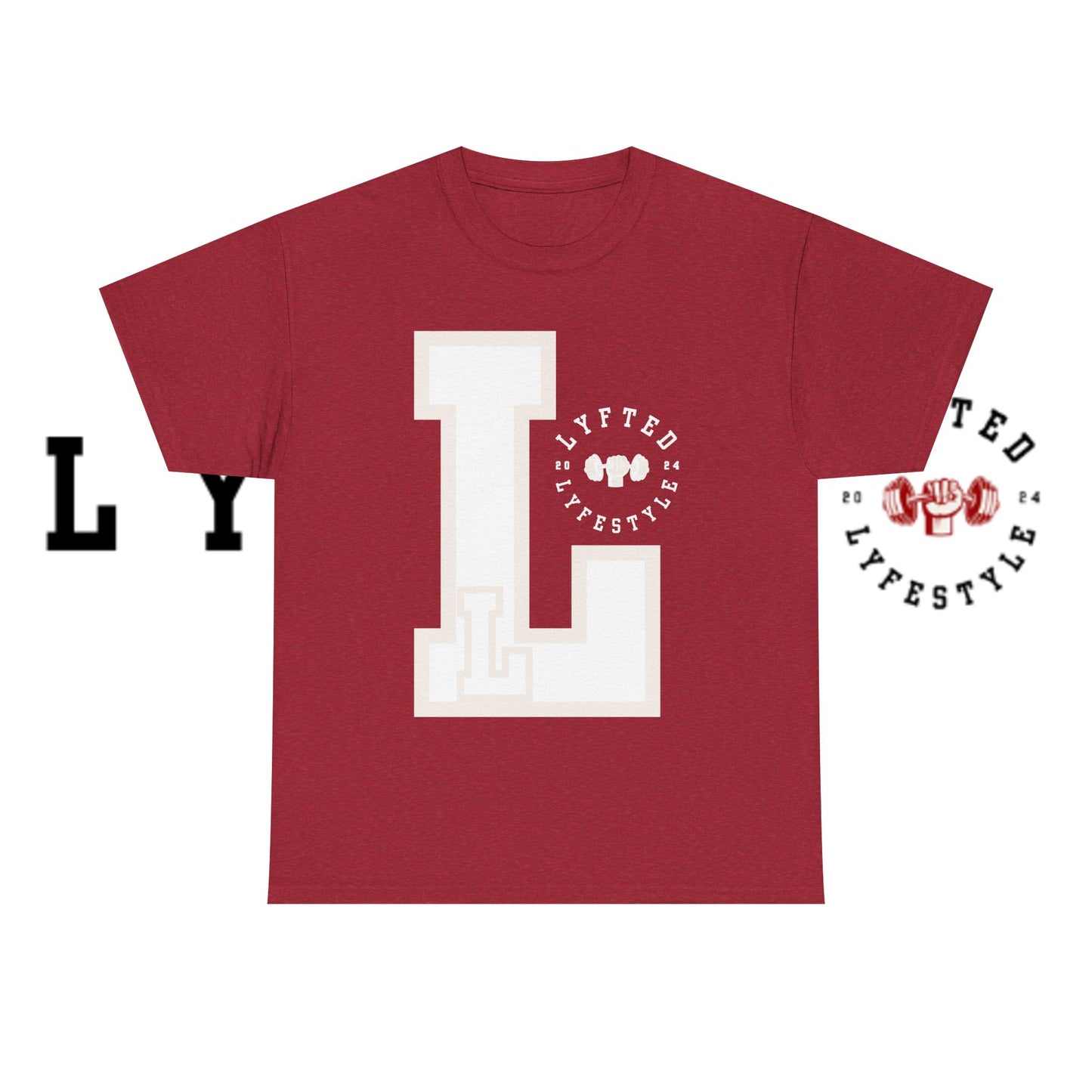 WhiteOut Letterman Logo Tee Shirt