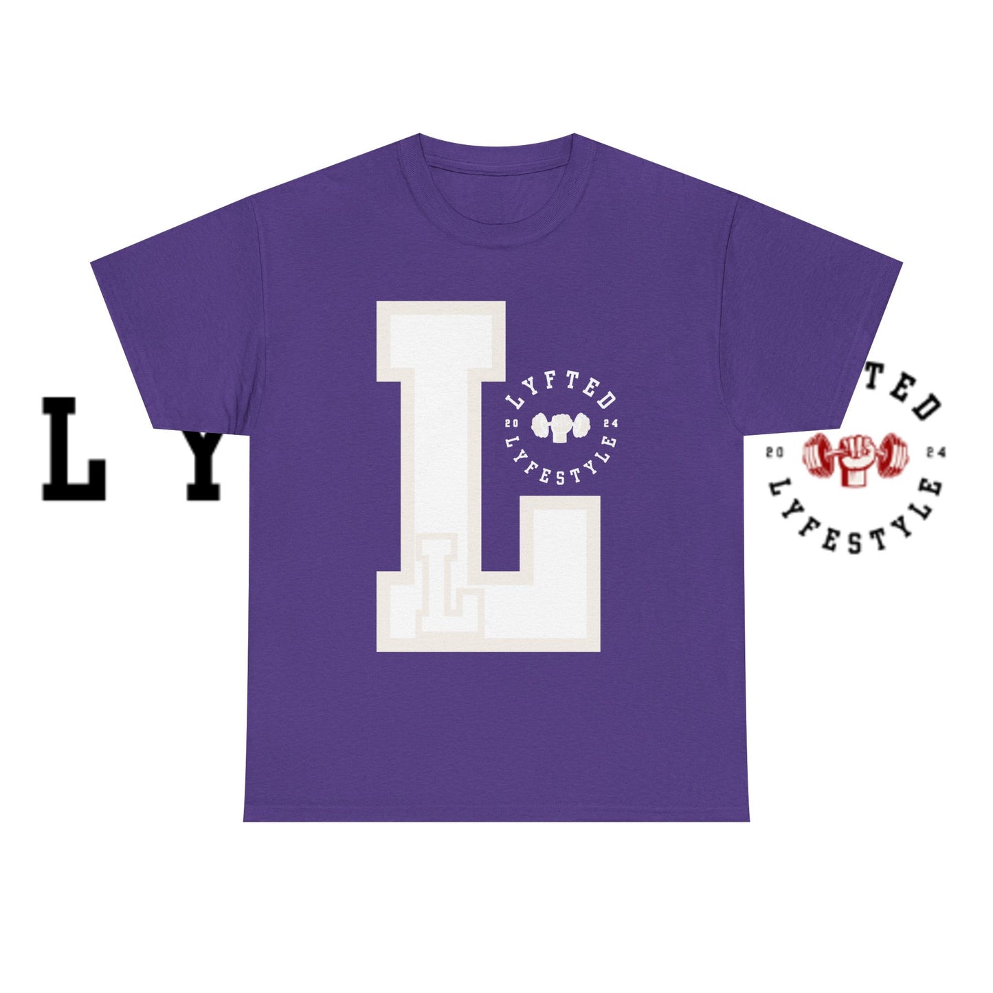 WhiteOut Letterman Logo Tee Shirt