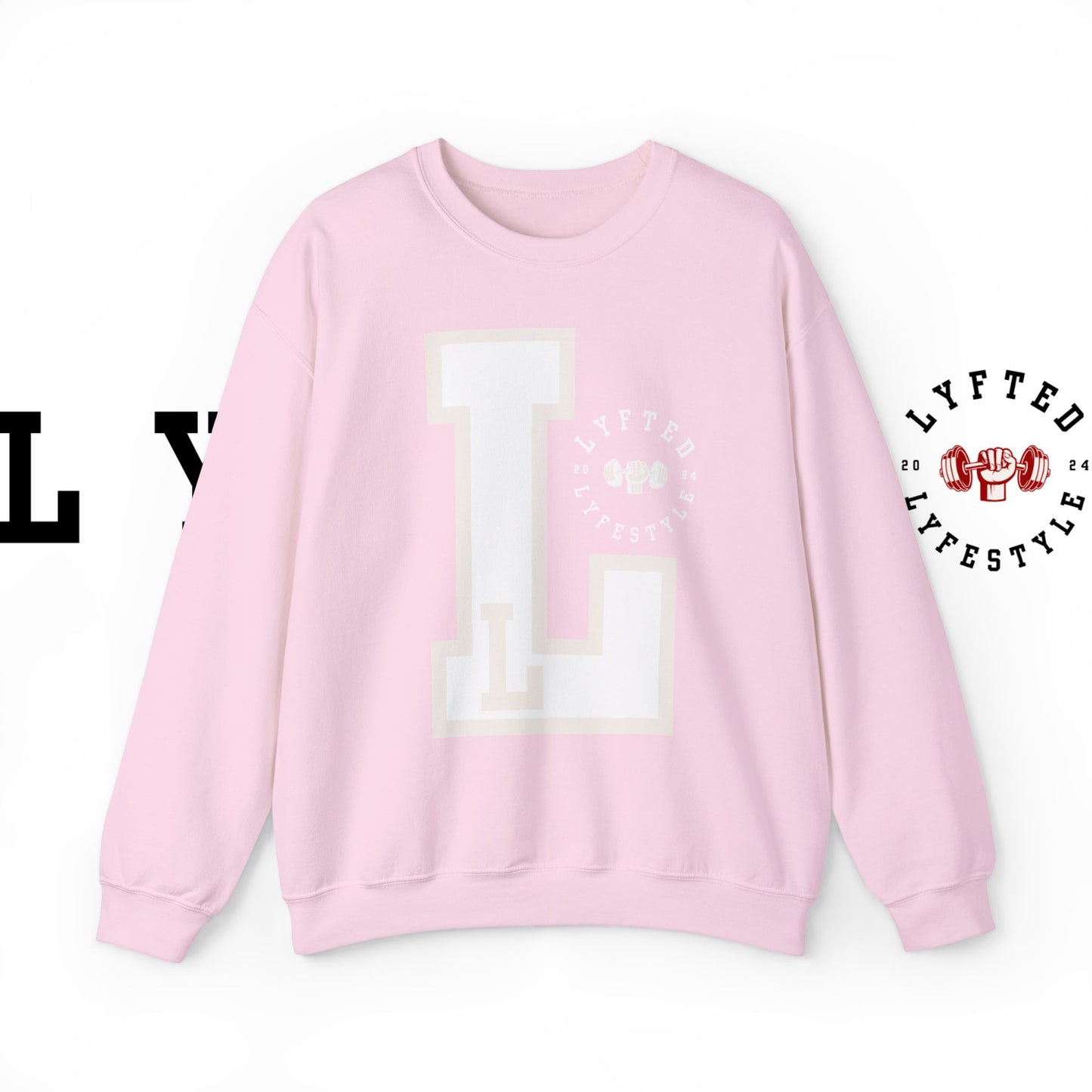 WhiteOut Letterman Logo Sweatshirt