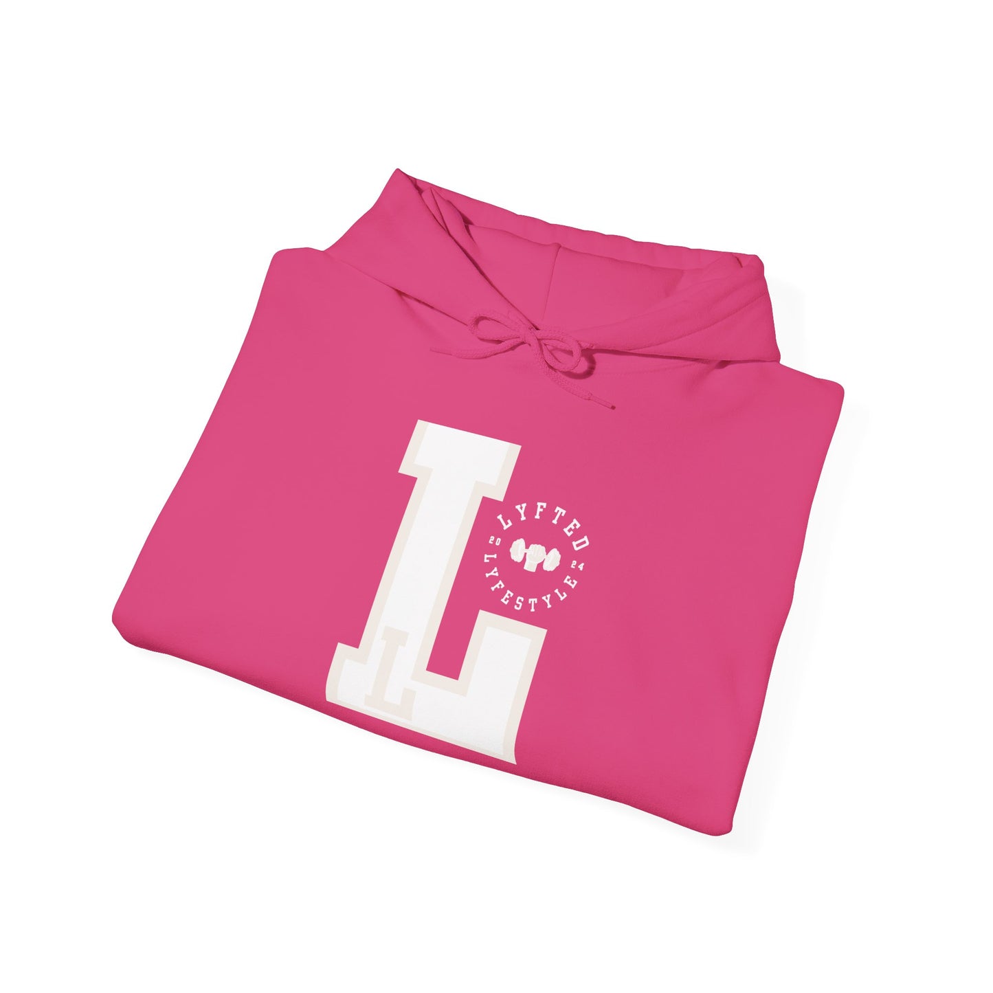 Hooded Sweatshirt WhiteOut Lyfted Lyfestyle Logo