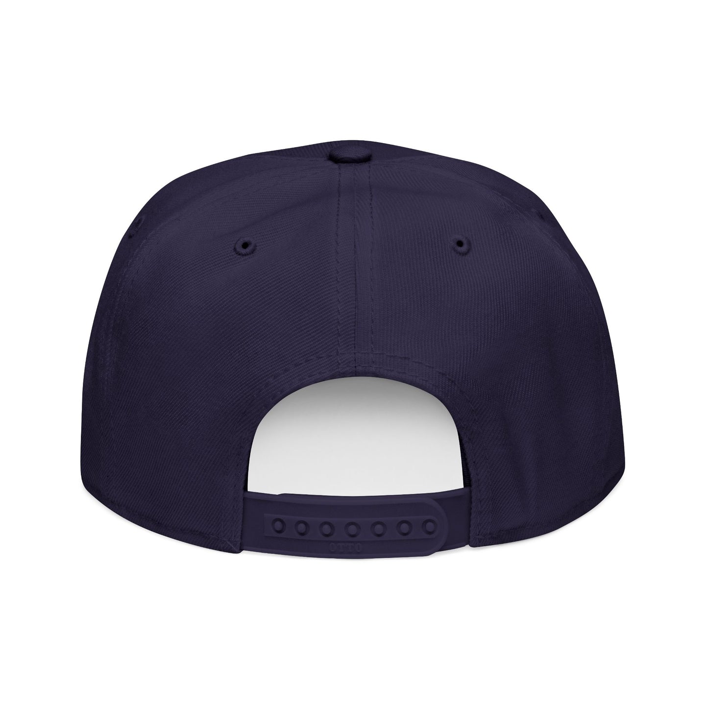 Snapback Hat - Navy Letterman Style LYFTED LYFESTYLE Embroidered Cap