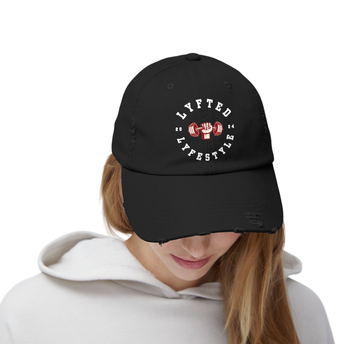 LYFTED Logo Unisex Distressed Cap