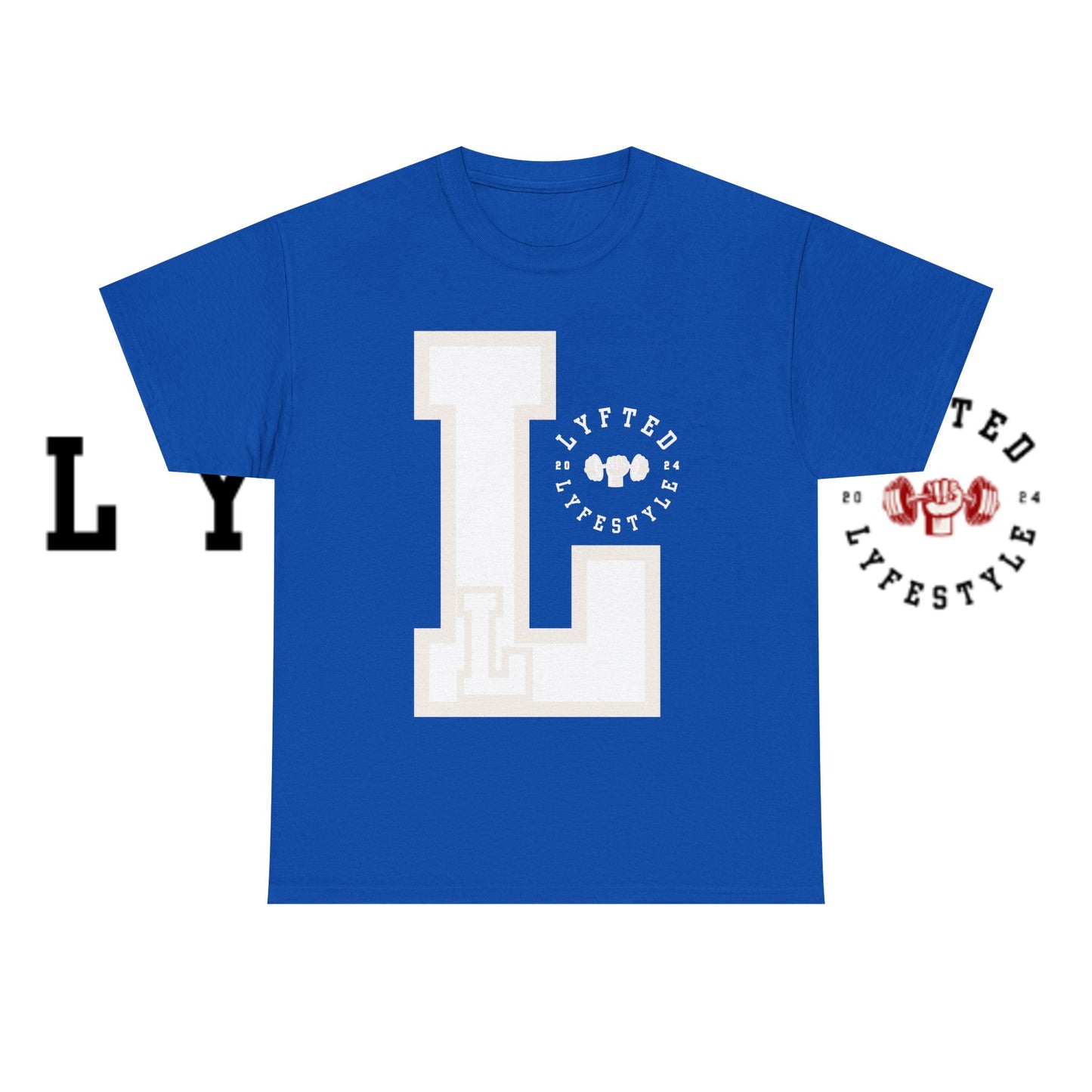 WhiteOut Letterman Logo Tee Shirt