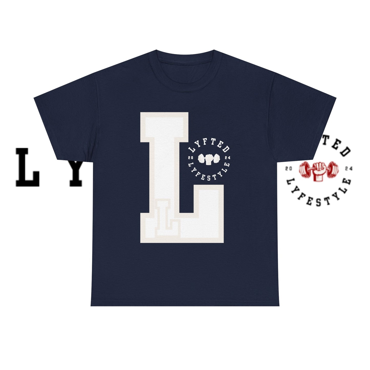 WhiteOut Letterman Logo Tee Shirt