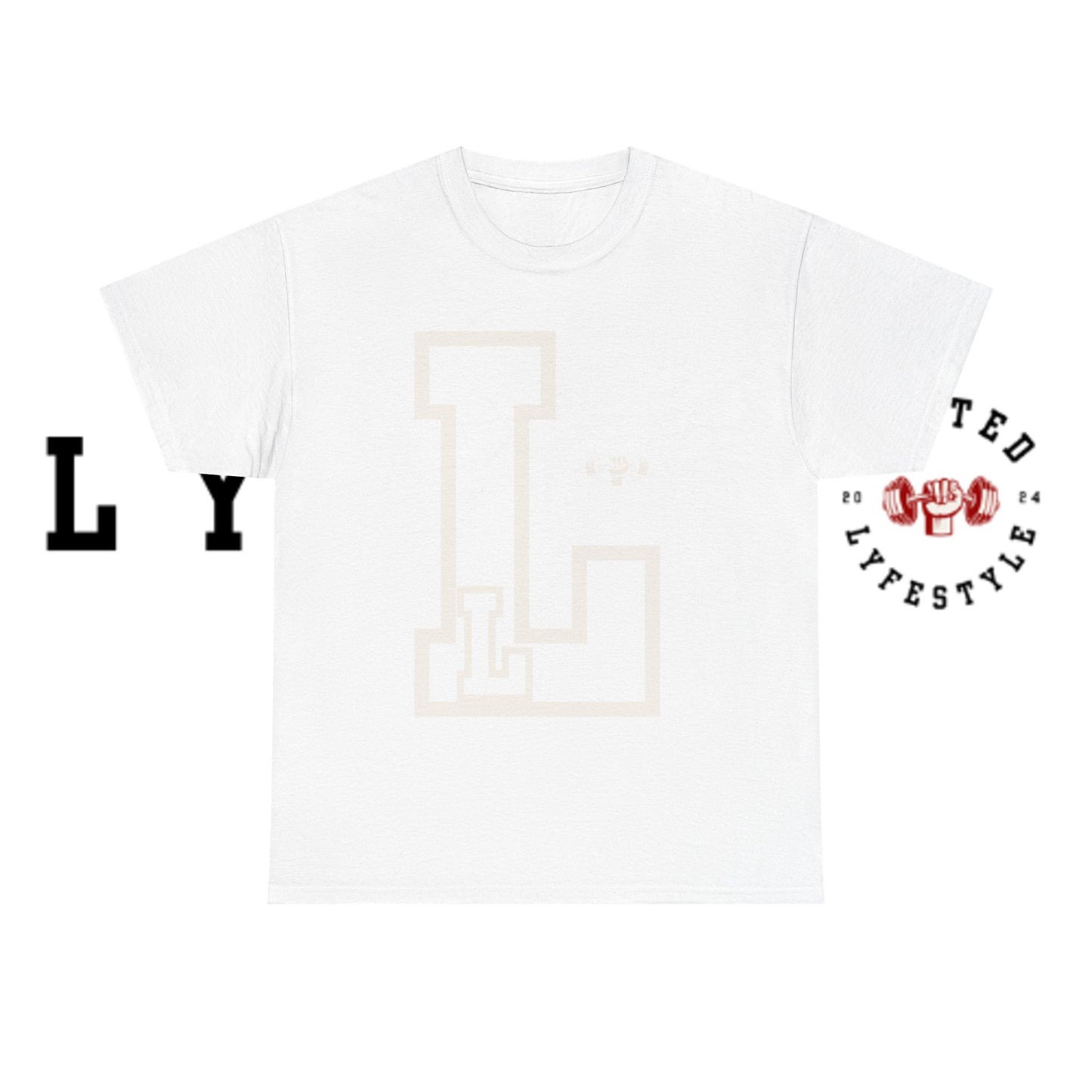 WhiteOut Letterman Logo Tee Shirt