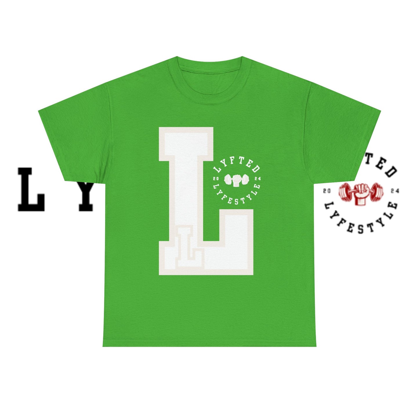 WhiteOut Letterman Logo Tee Shirt