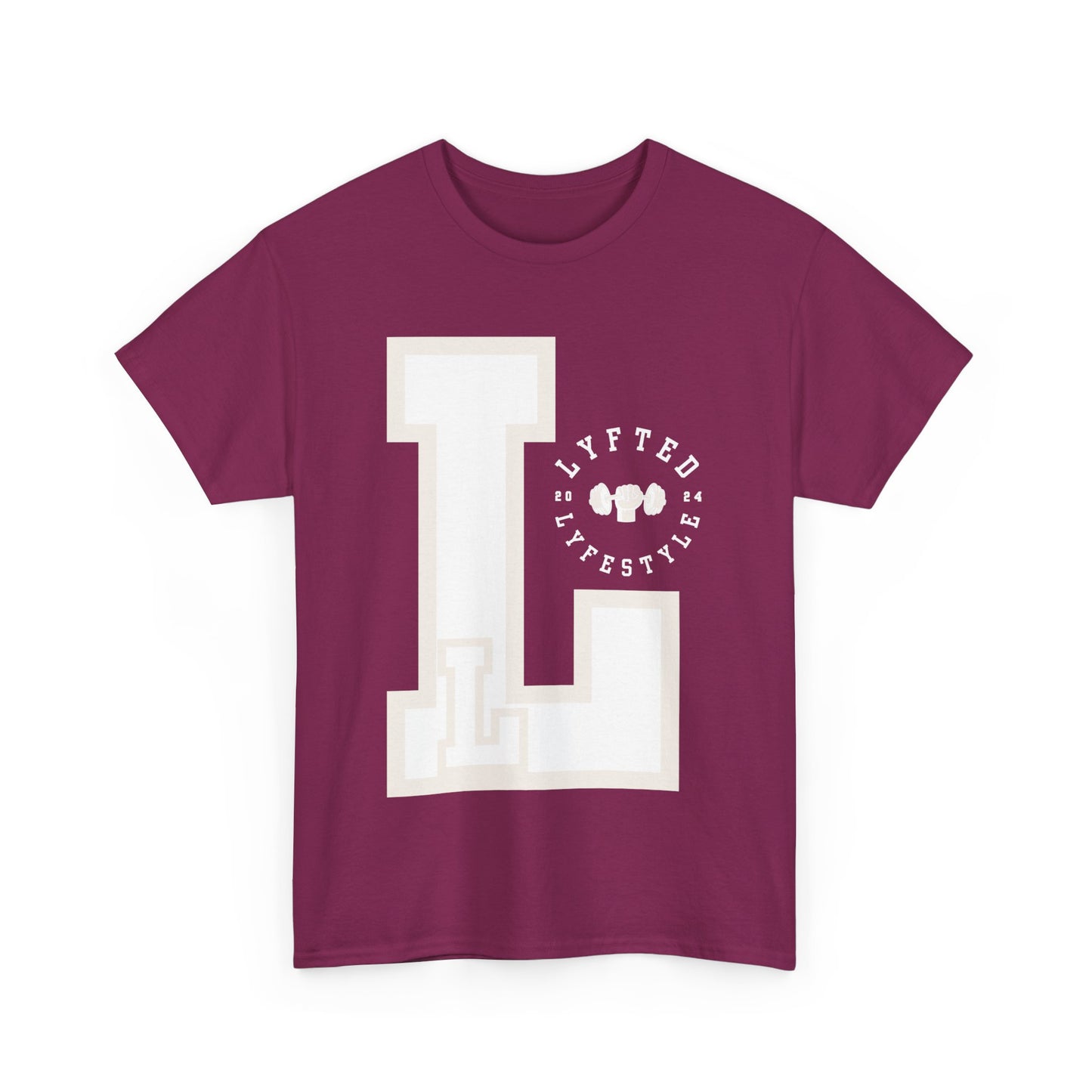 WhiteOut Letterman Logo Tee Shirt