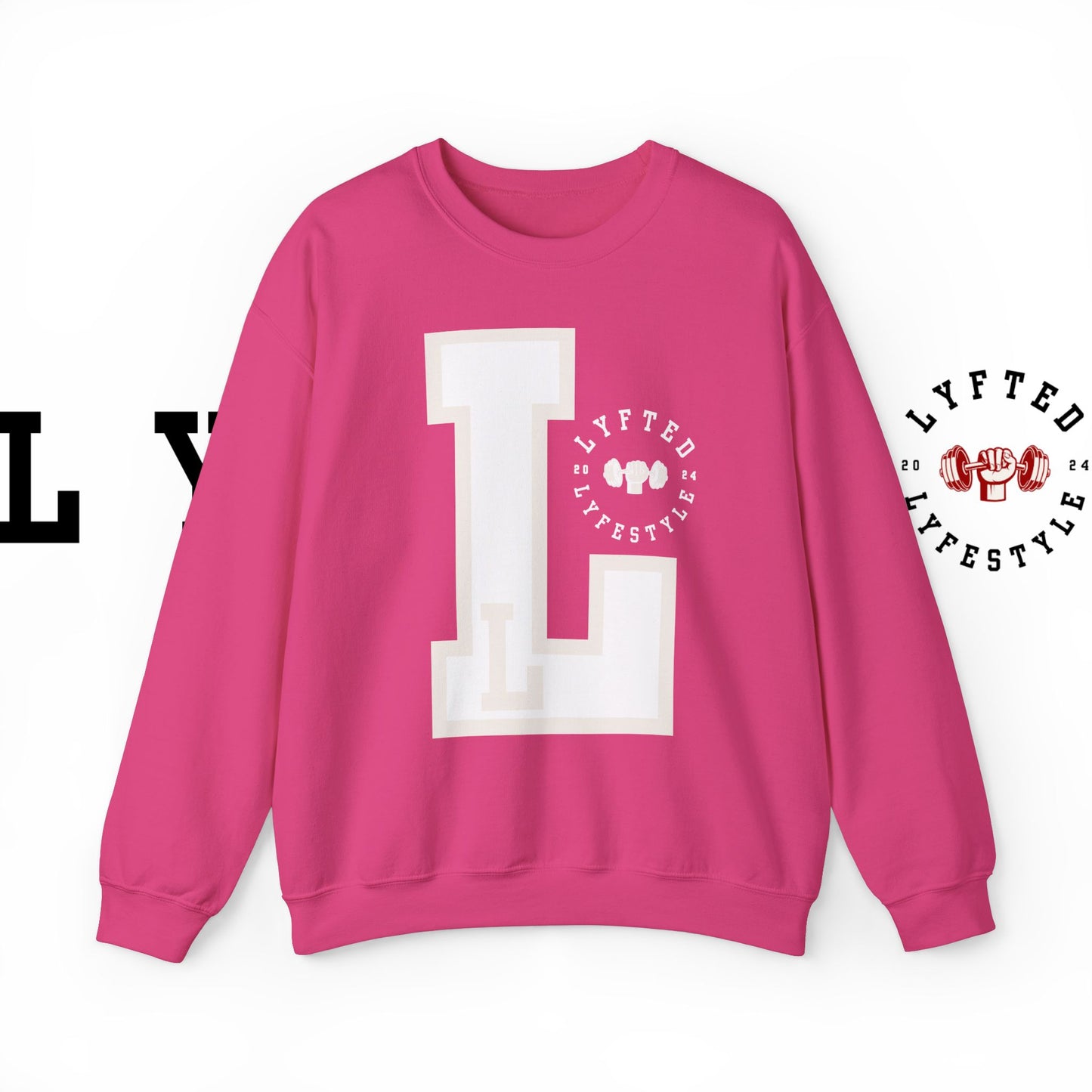 WhiteOut Letterman Logo Sweatshirt