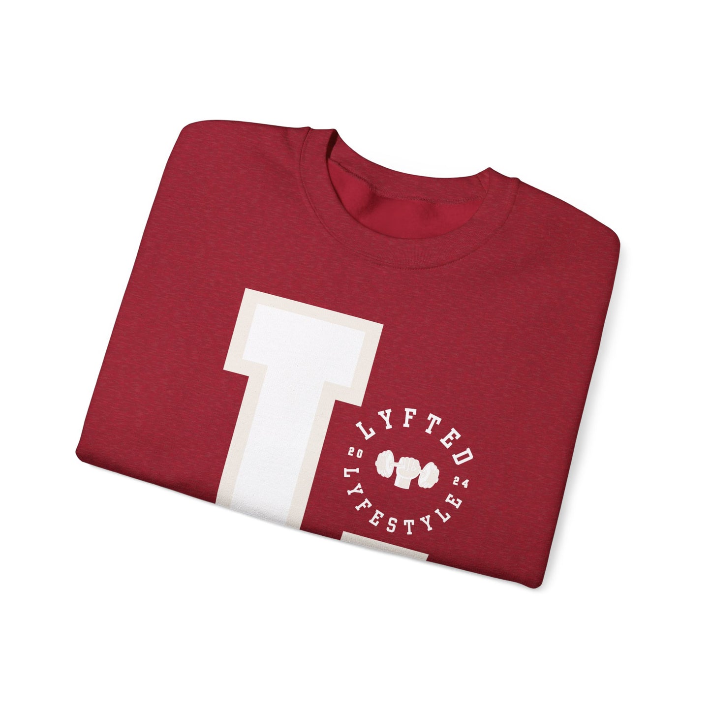 WhiteOut Letterman Logo Sweatshirt