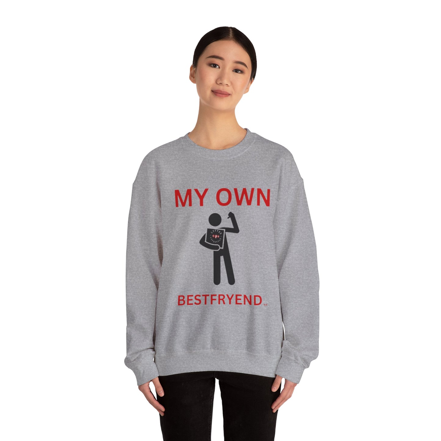 MY OWN BESTFRYEND Unisex Heavy Blend™ Crewneck Sweatshirt