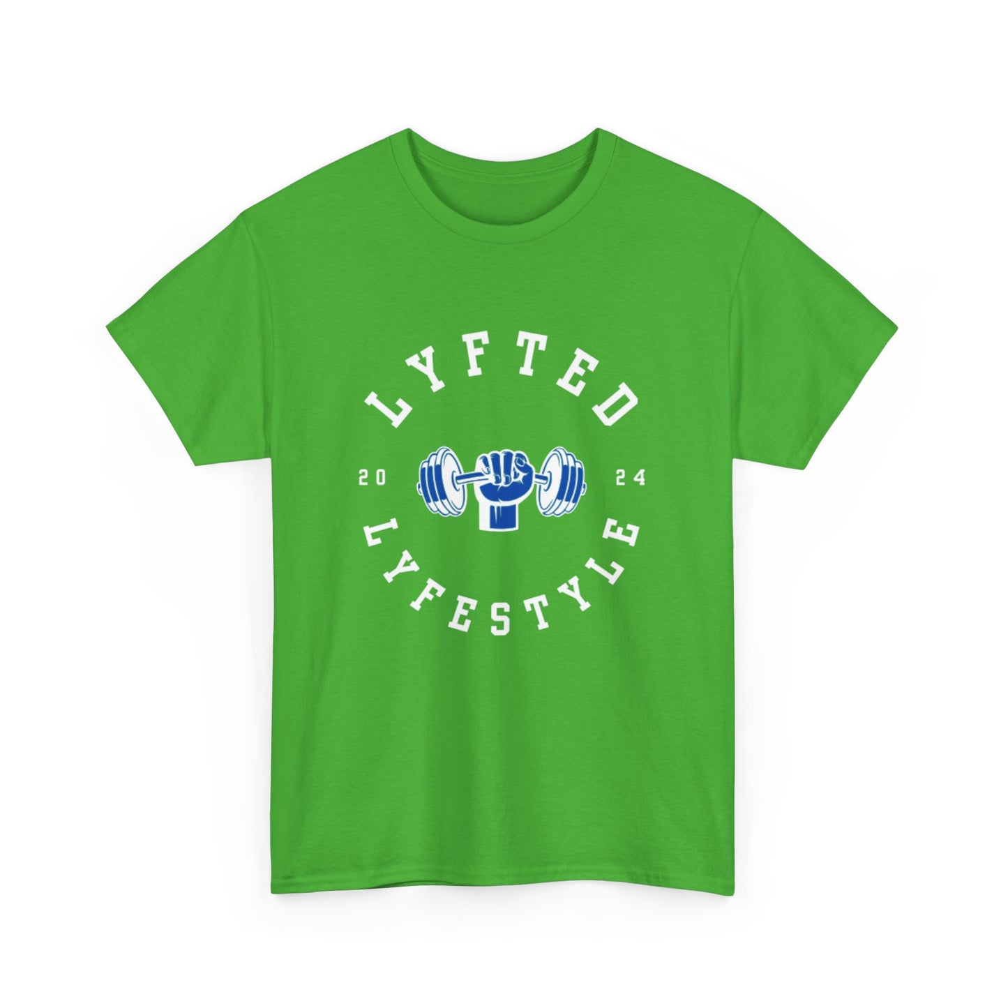 LYFTED LYFESTYLE LOGO BLUE Unisex Heavy Cotton Tee