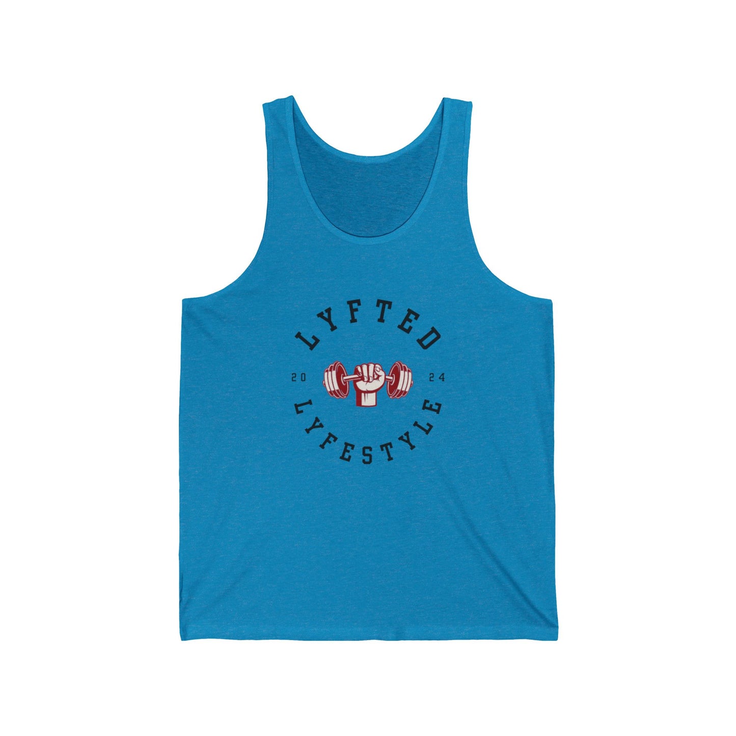 LYFTED LYFESTYLE LOGO Unisex Jersey Tank