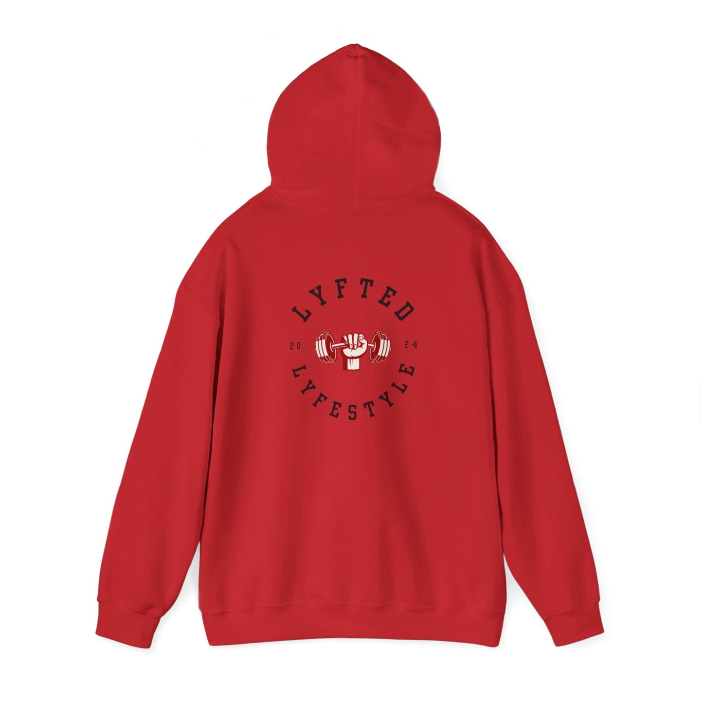 LYFTED LYFESTYLE front and back Unisex Heavy Blend™ Hooded Sweatshirt