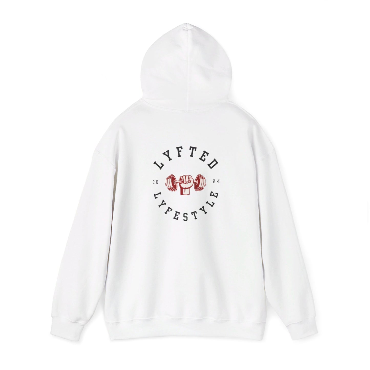 LYFTED LYFESTYLE front and back Unisex Heavy Blend™ Hooded Sweatshirt