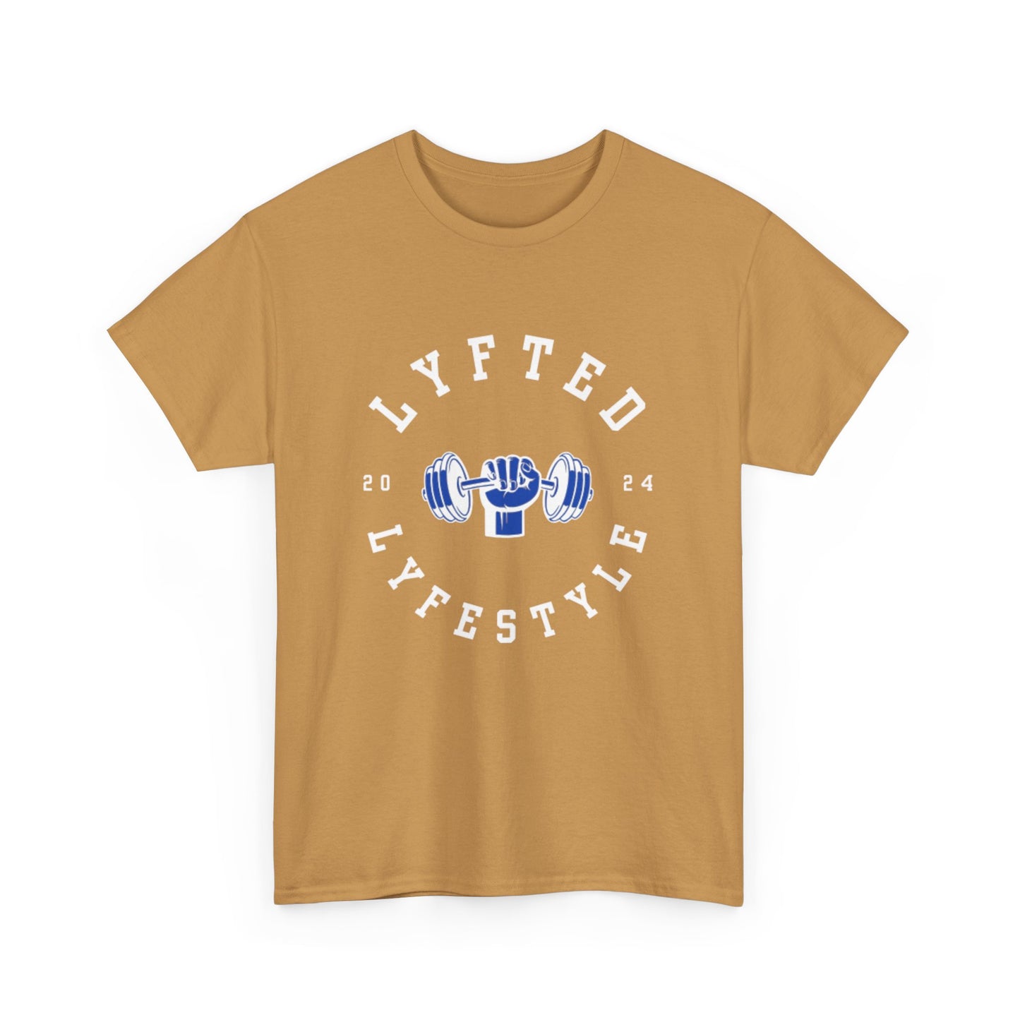 LYFTED LYFESTYLE LOGO BLUE Unisex Heavy Cotton Tee