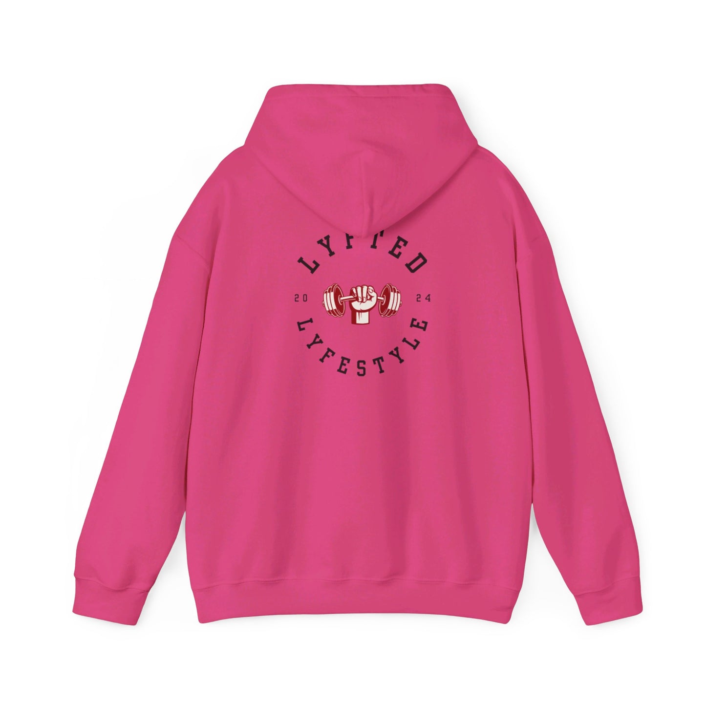 LYFTED LYFESTYLE front and back Unisex Heavy Blend™ Hooded Sweatshirt