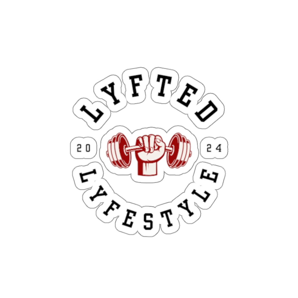 LYFTED LYFESTYLE Kiss-Cut Stickers