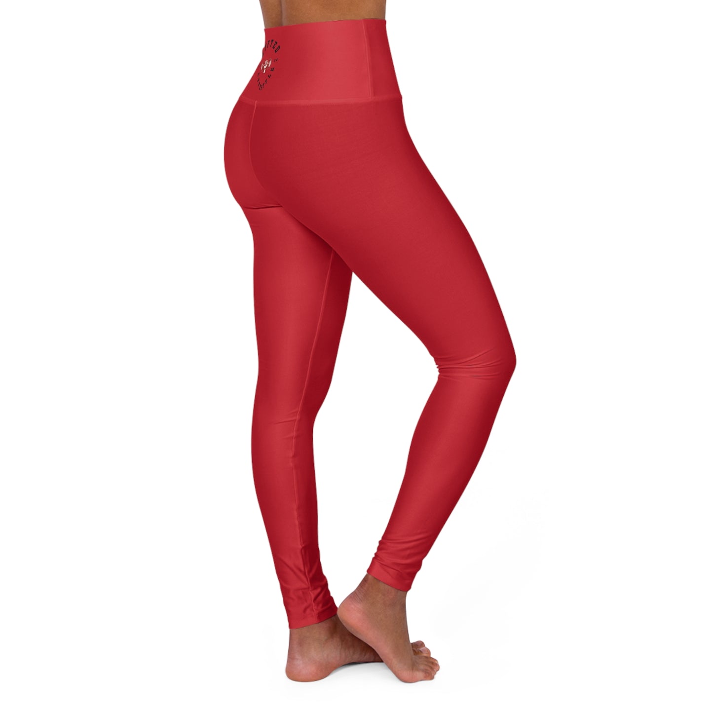 LYFTED LYFESTYLE LOGO High Waisted Yoga Leggings (AOP)