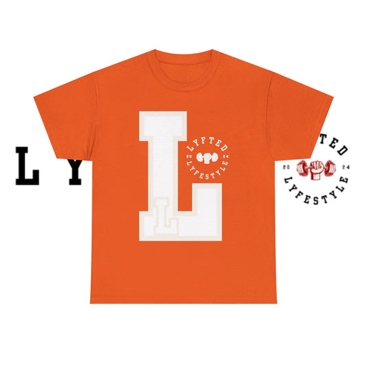 WhiteOut Letterman Logo Tee Shirt