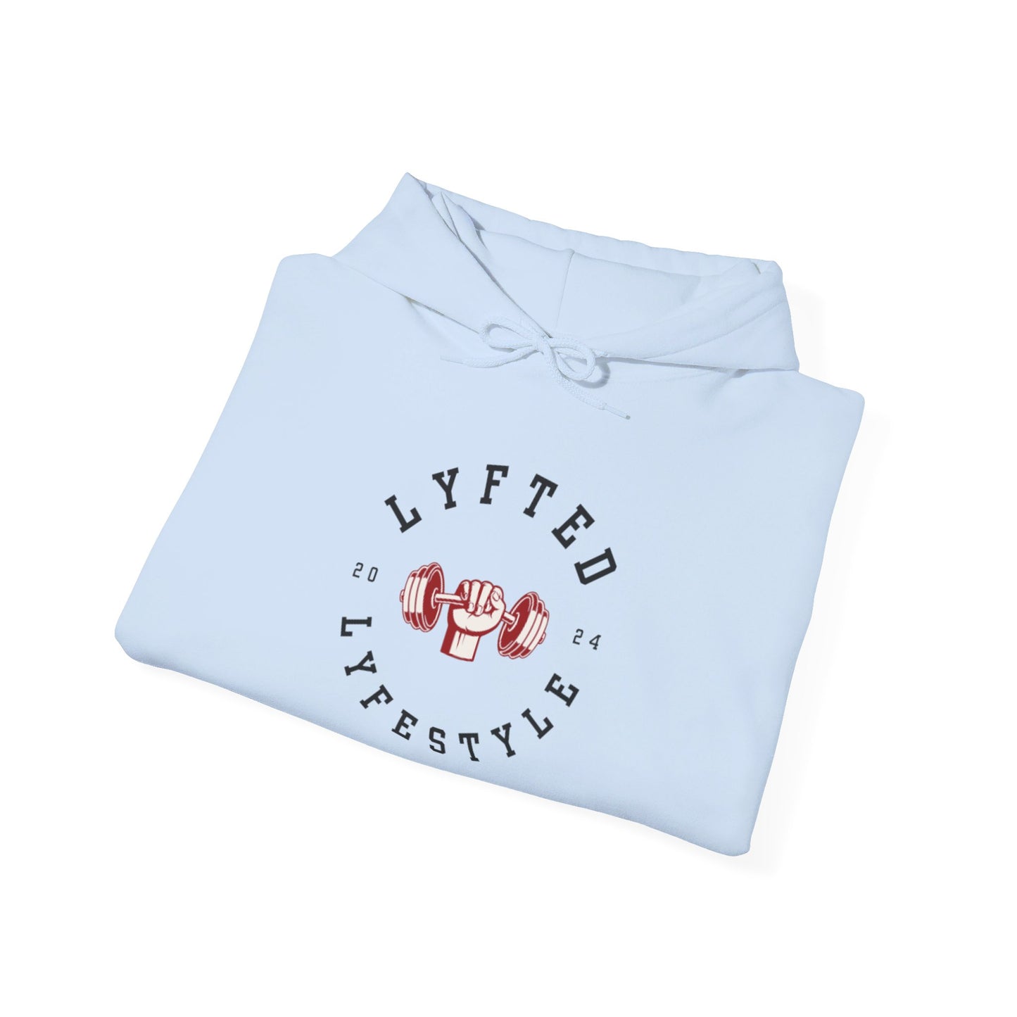 LYFTED LYFESTYLE LOGO BLACK LETTERING Unisex Heavy Blend™ Hooded Sweatshirt