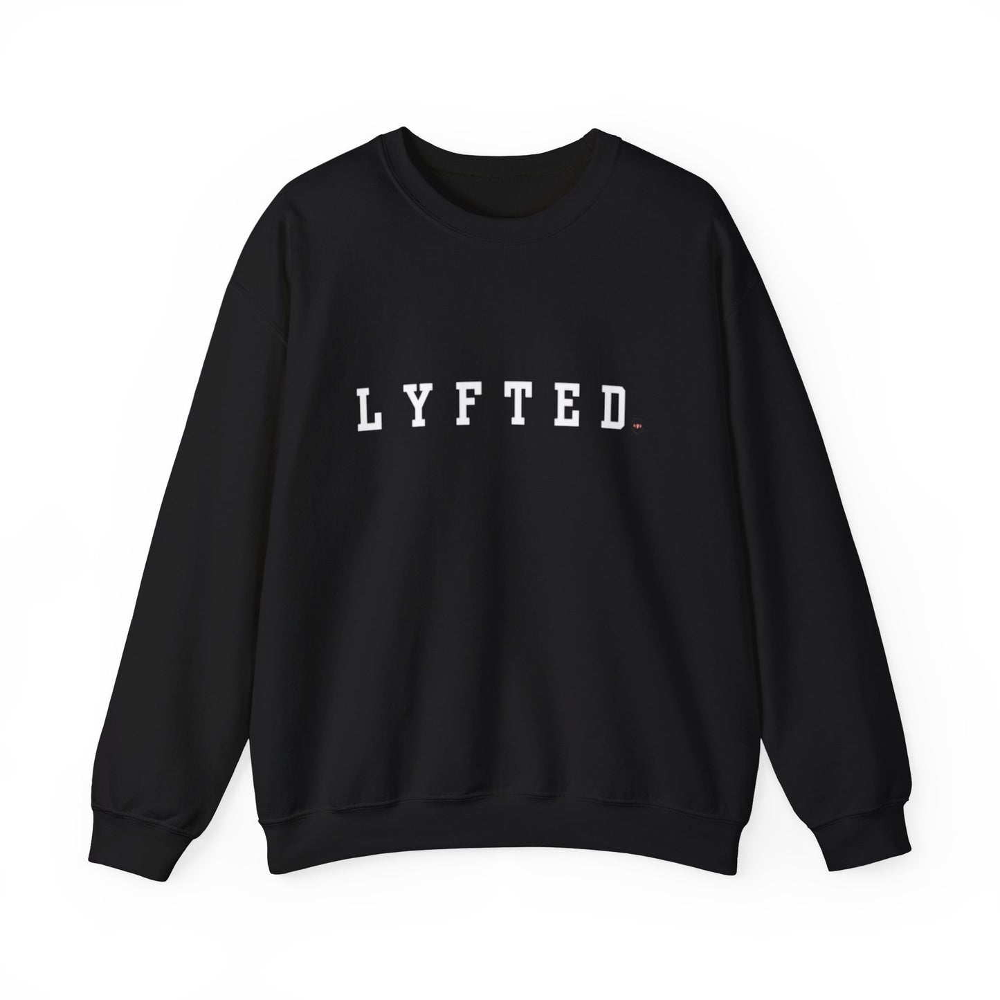 LYFTED LOGO WHITE Unisex Heavy Blend™ Crewneck Sweatshirt