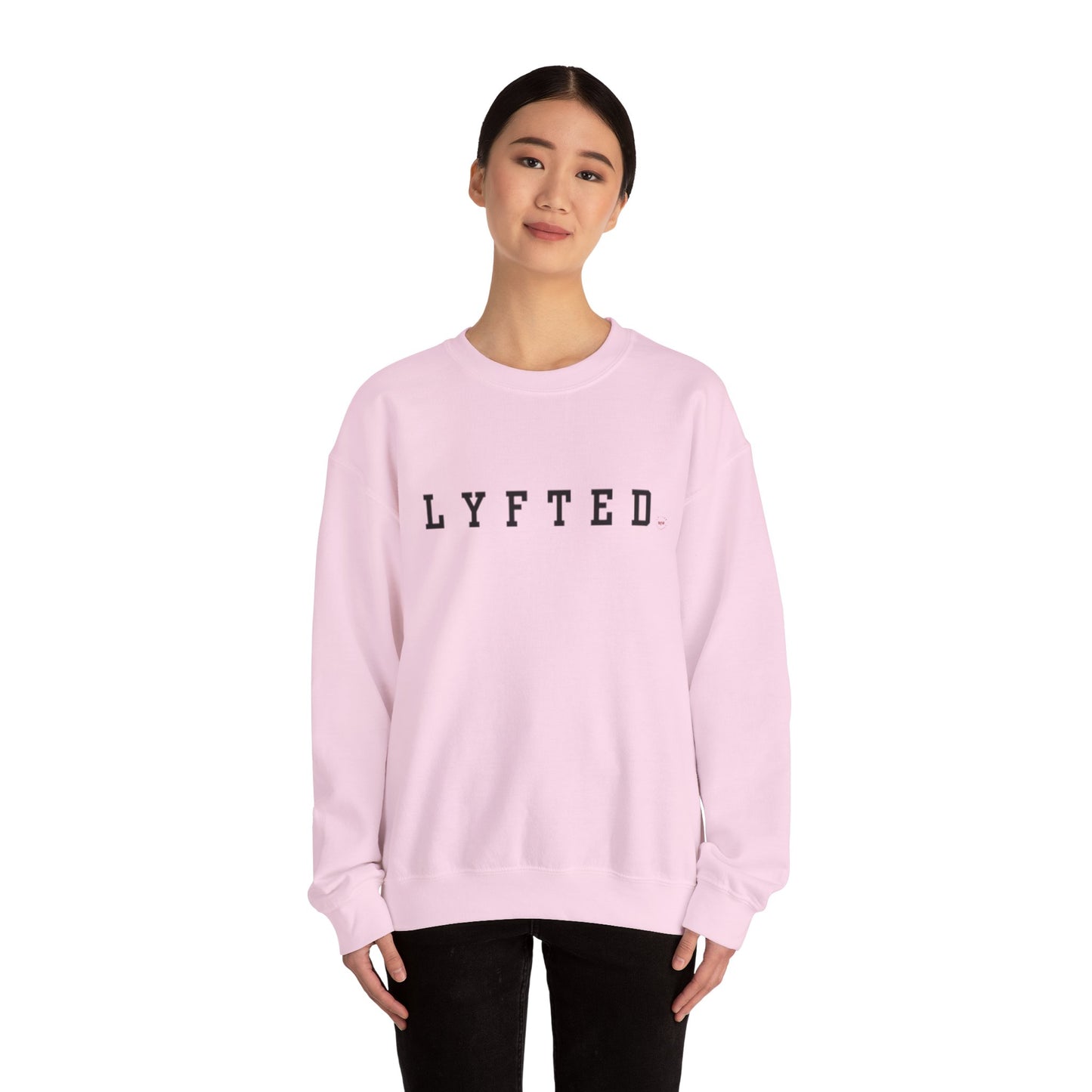 LYFTED LOGO BLACK Unisex Heavy Blend™ Crewneck Sweatshirt