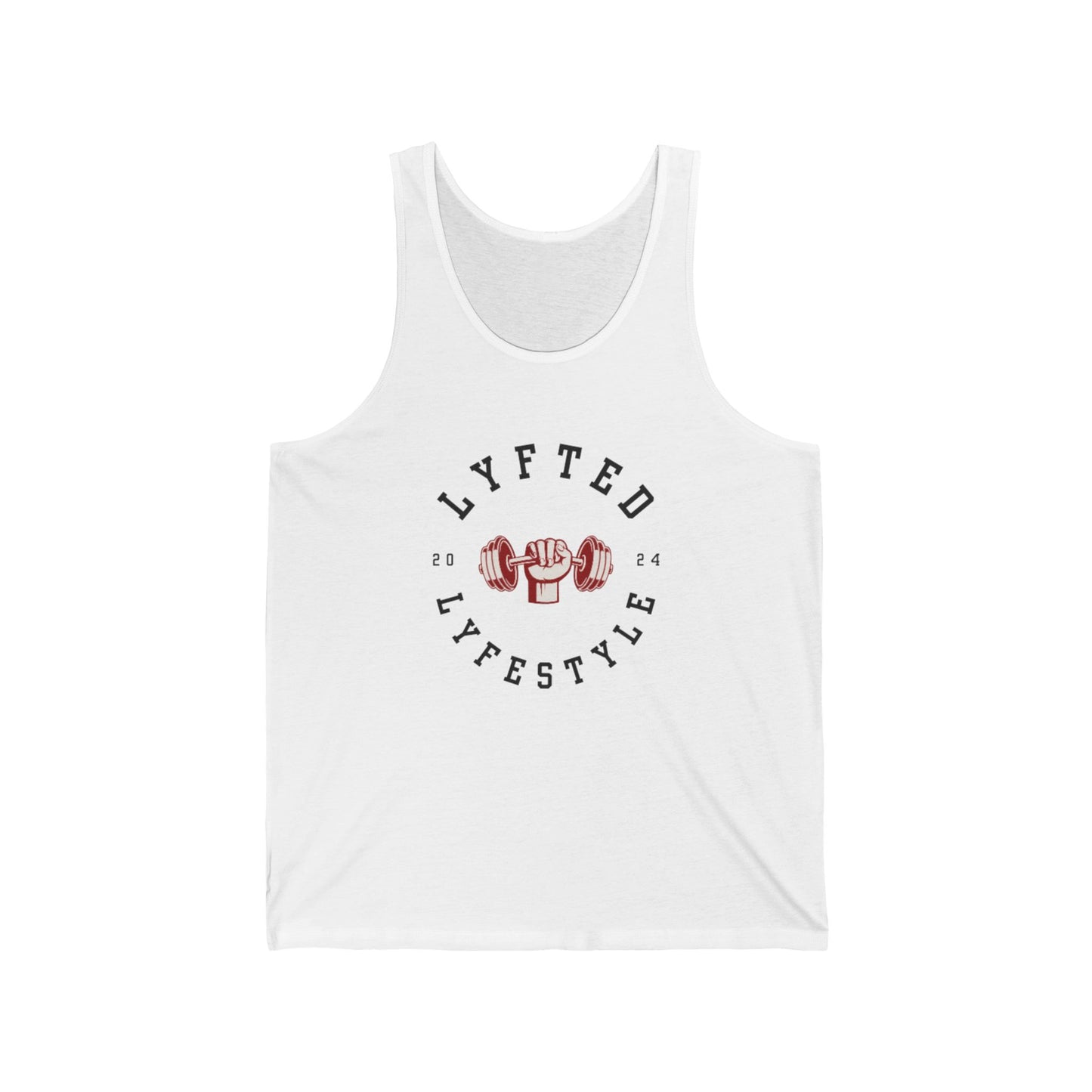 LYFTED LYFESTYLE LOGO Unisex Jersey Tank