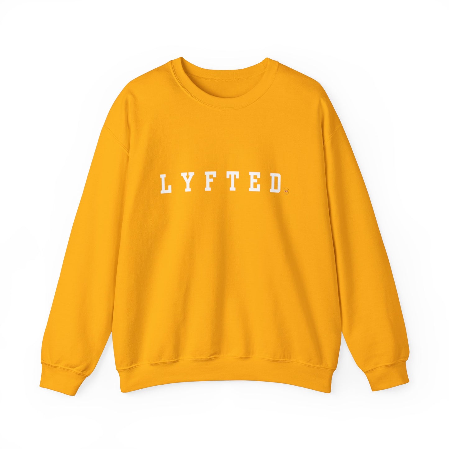 LYFTED LOGO WHITE Unisex Heavy Blend™ Crewneck Sweatshirt