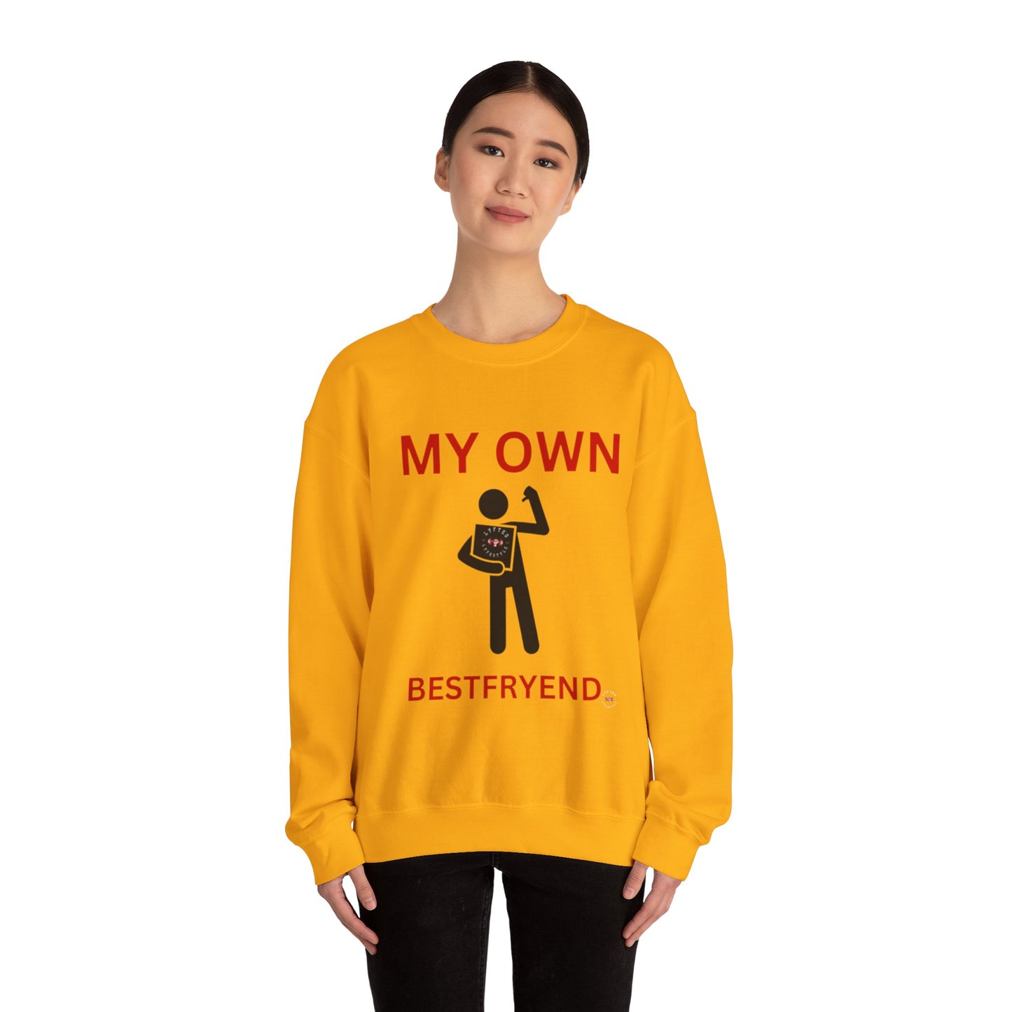 MY OWN BESTFRYEND Unisex Heavy Blend™ Crewneck Sweatshirt