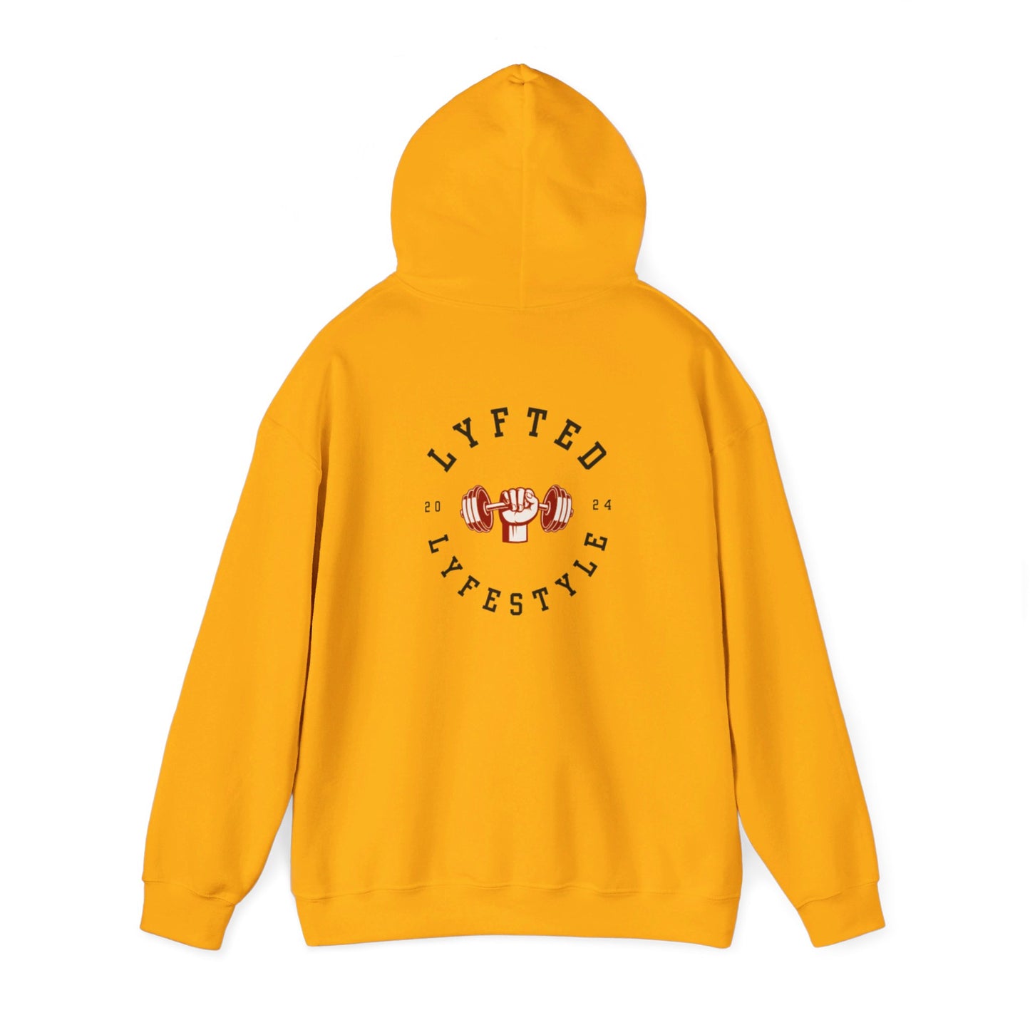 LYFTED LYFESTYLE front and back Unisex Heavy Blend™ Hooded Sweatshirt