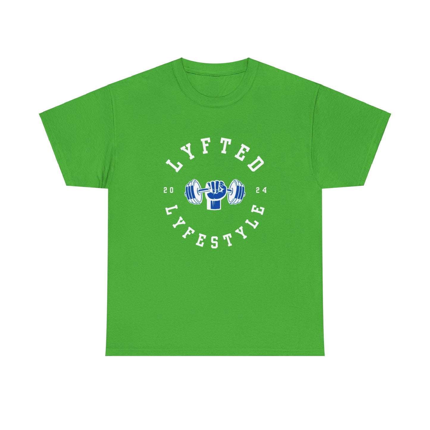 LYFTED LYFESTYLE LOGO BLUE Unisex Heavy Cotton Tee