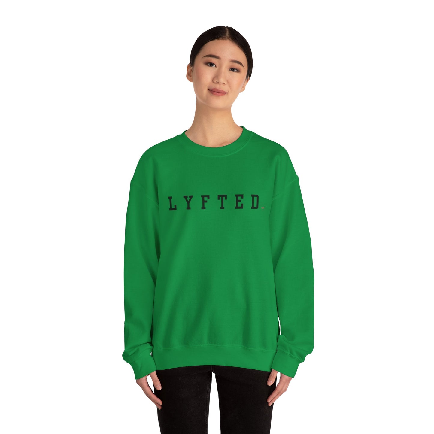 LYFTED LOGO BLACK Unisex Heavy Blend™ Crewneck Sweatshirt