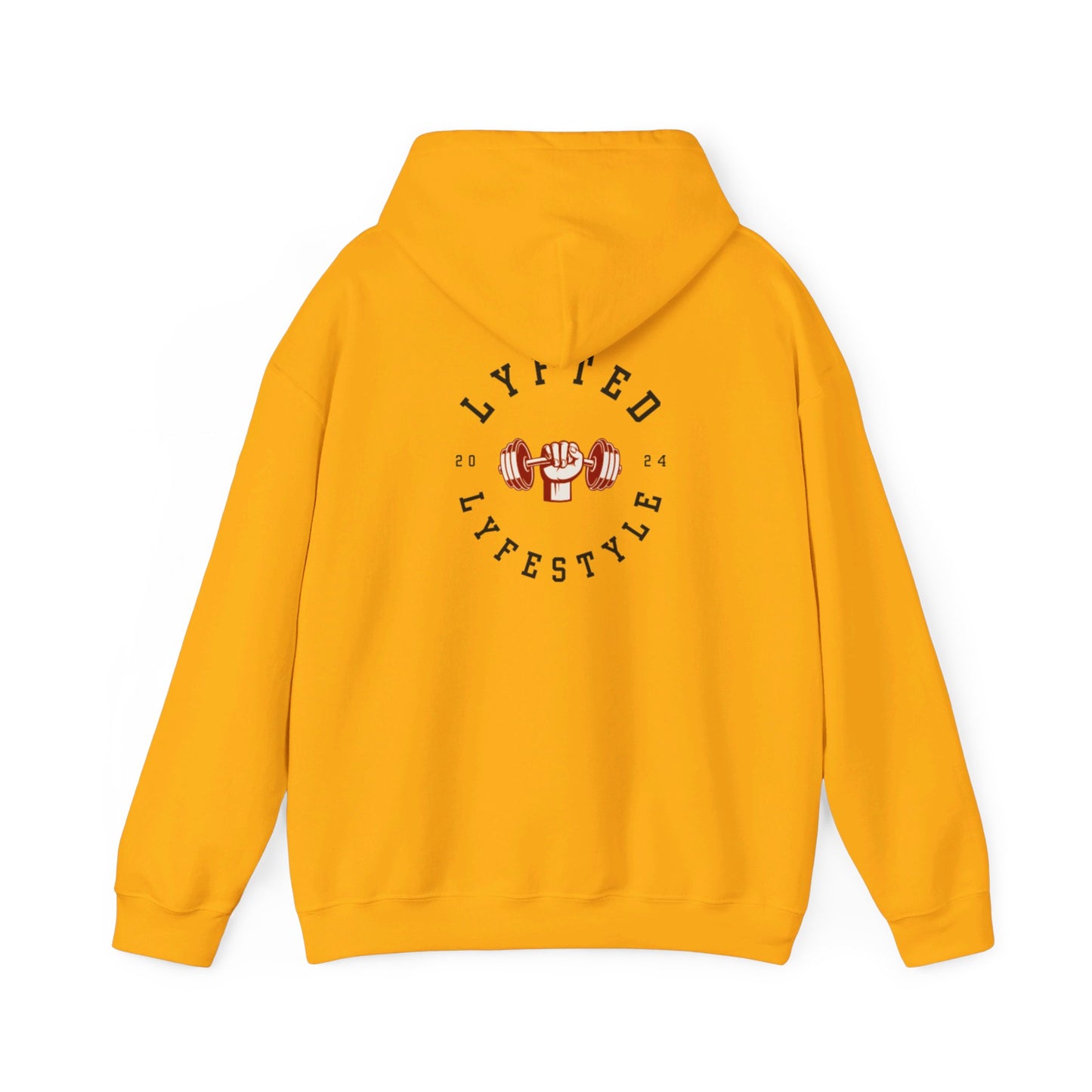 LYFTED LYFESTYLE front and back Unisex Heavy Blend™ Hooded Sweatshirt