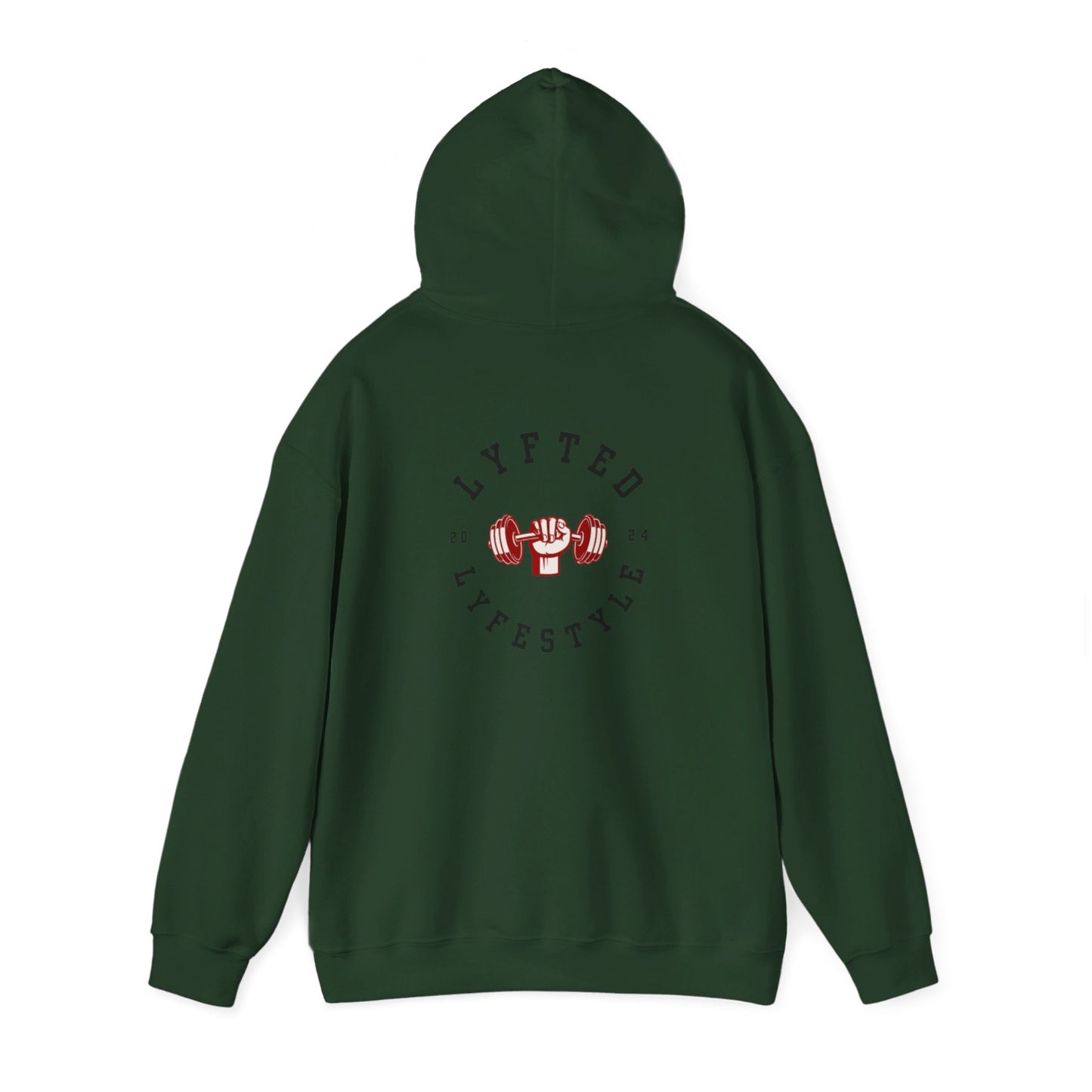 LYFTED LYFESTYLE front and back Unisex Heavy Blend™ Hooded Sweatshirt