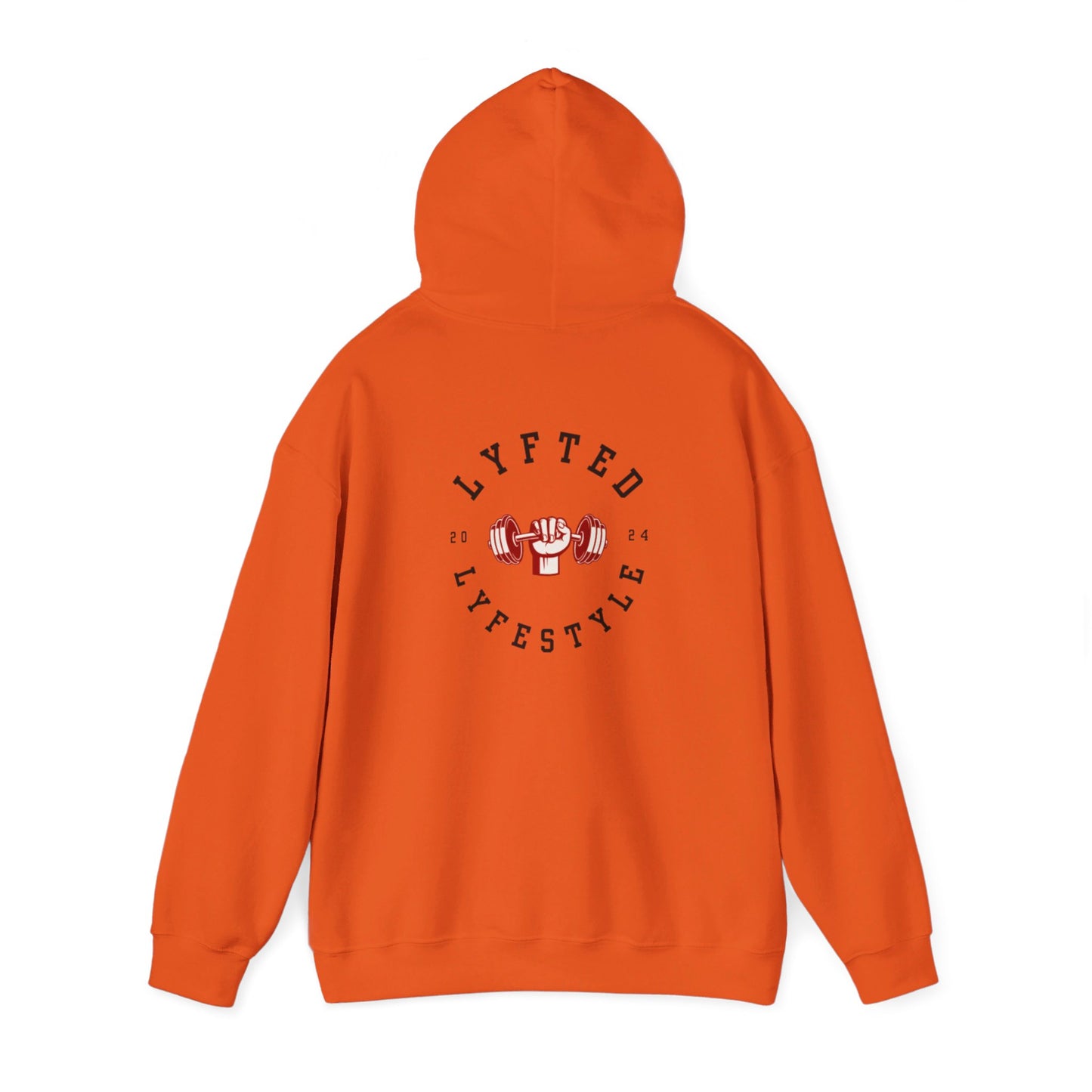 LYFTED LYFESTYLE front and back Unisex Heavy Blend™ Hooded Sweatshirt