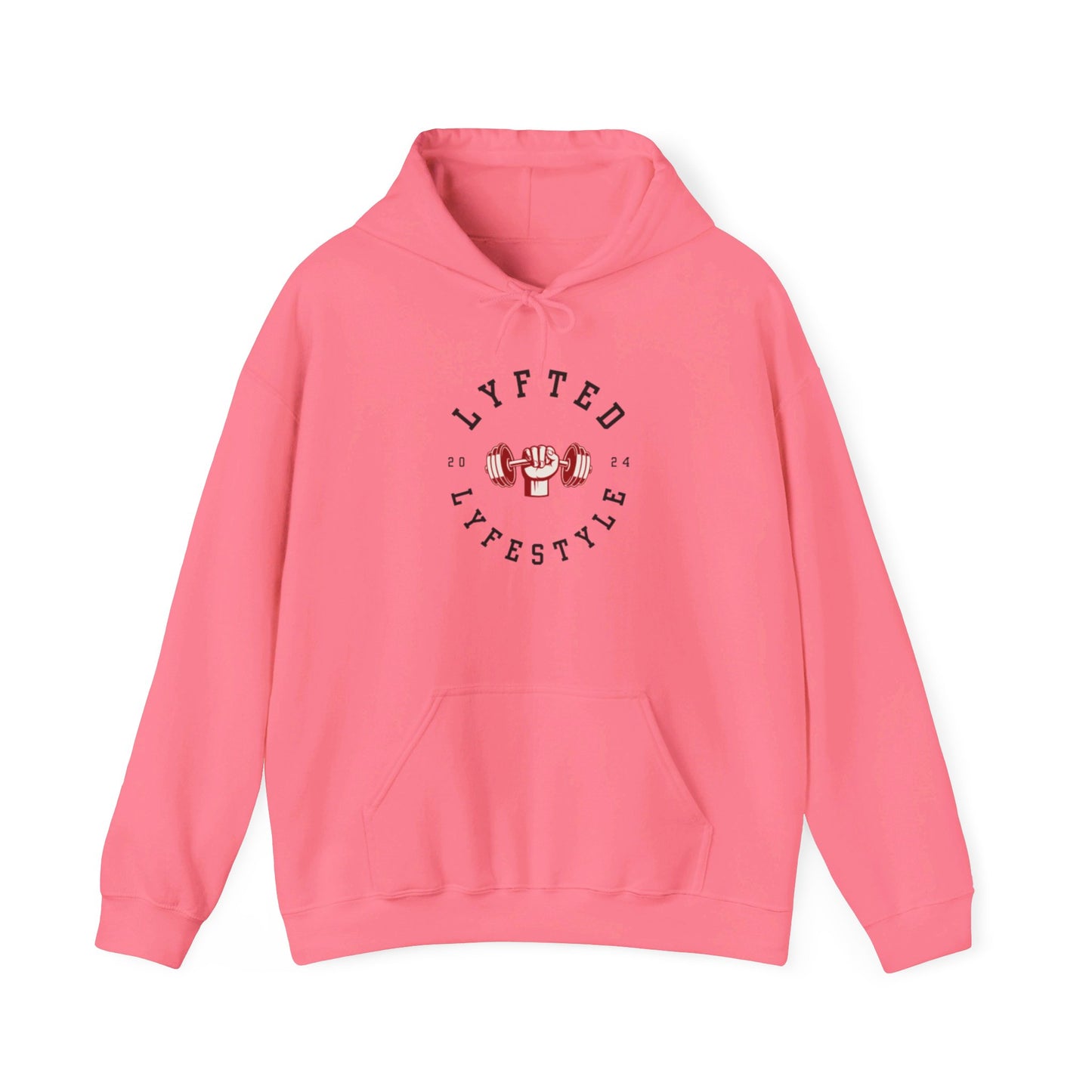 LYFTED LYFESTYLE LOGO BLACK LETTERING Unisex Heavy Blend™ Hooded Sweatshirt