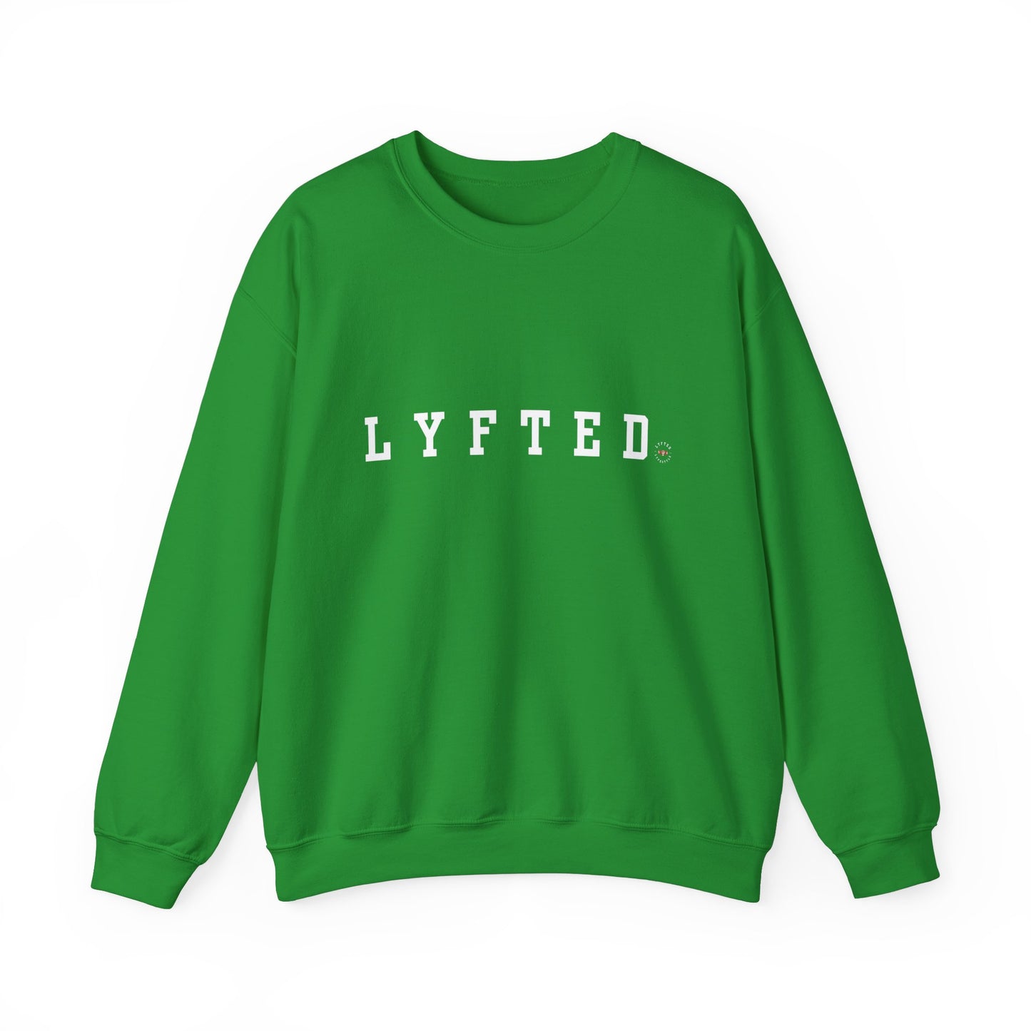 LYFTED LOGO WHITE Unisex Heavy Blend™ Crewneck Sweatshirt