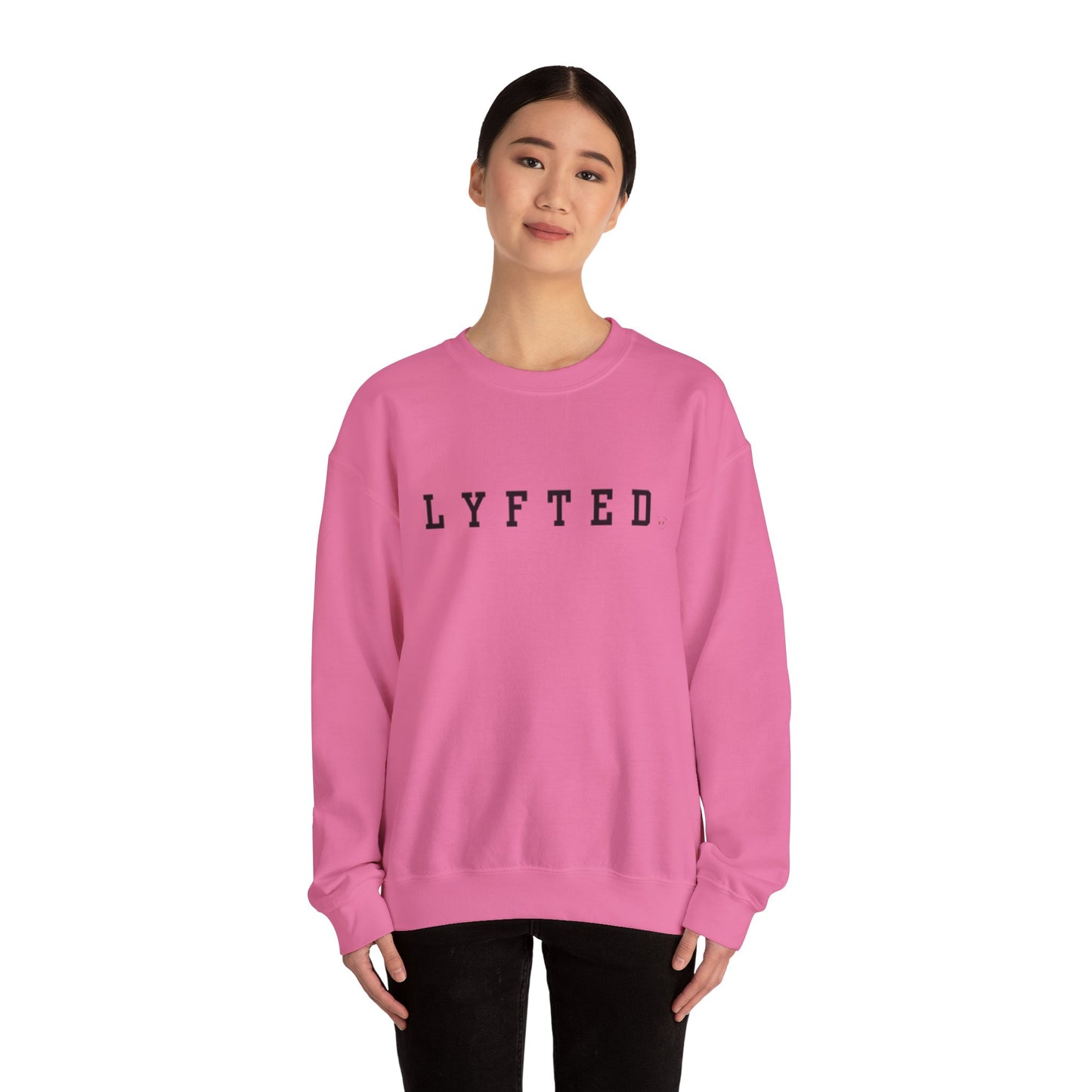 LYFTED LOGO BLACK Unisex Heavy Blend™ Crewneck Sweatshirt