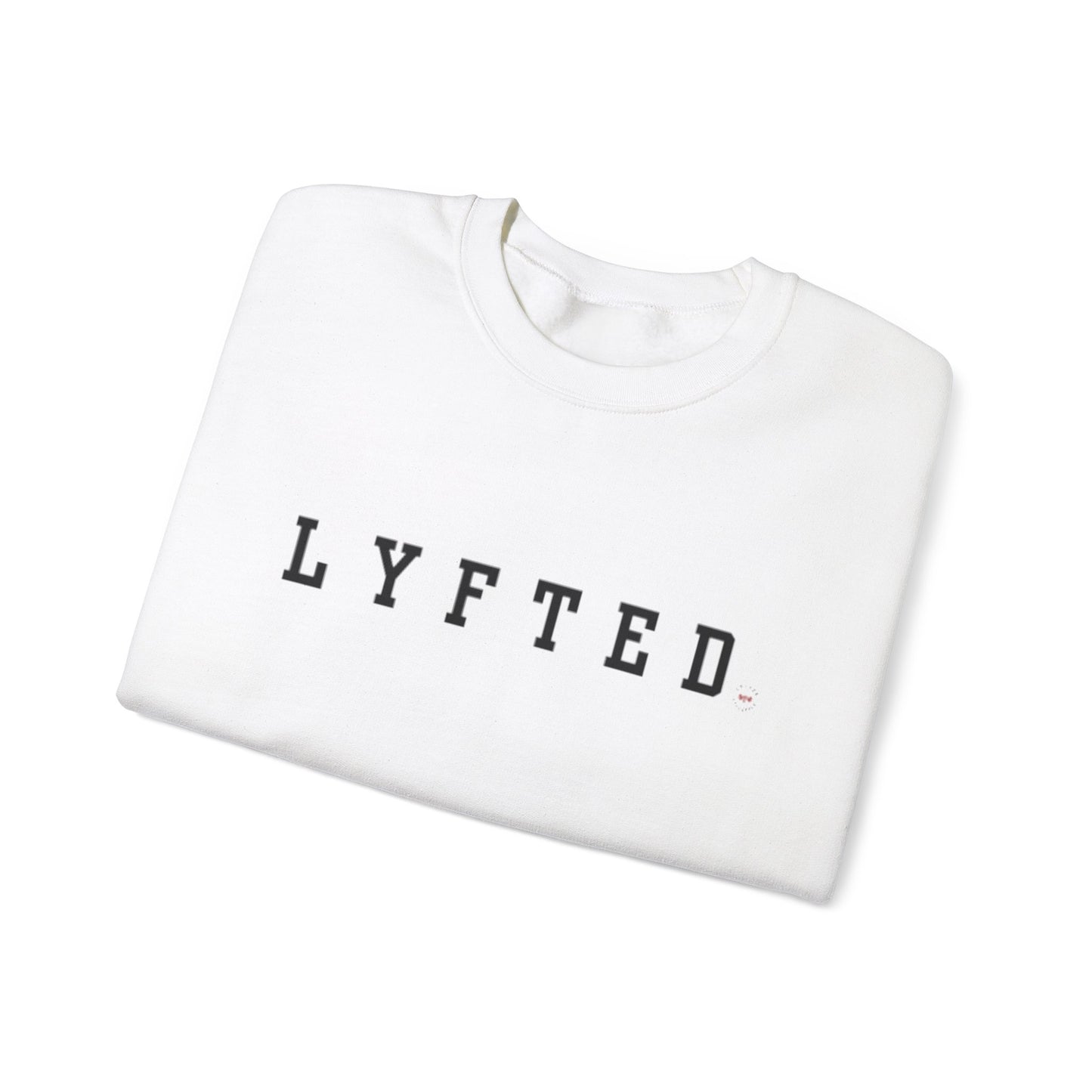 LYFTED LOGO BLACK Unisex Heavy Blend™ Crewneck Sweatshirt