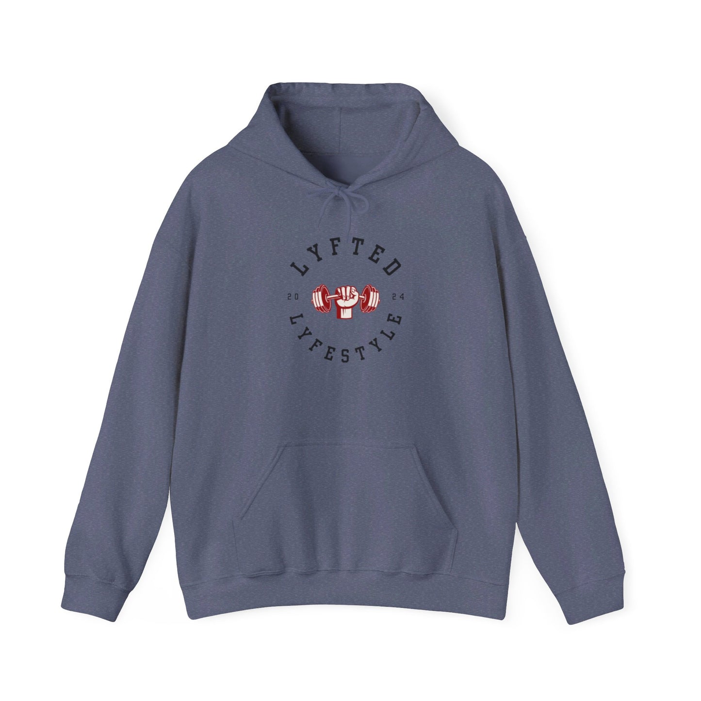 LYFTED LYFESTYLE LOGO BLACK LETTERING Unisex Heavy Blend™ Hooded Sweatshirt