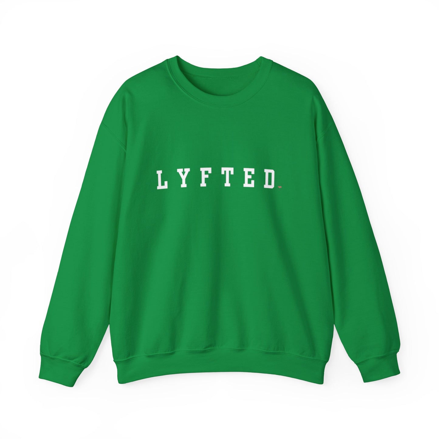 LYFTED LOGO WHITE Unisex Heavy Blend™ Crewneck Sweatshirt