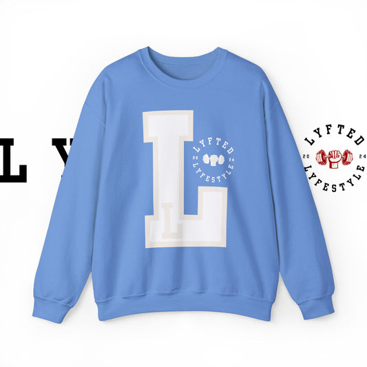 WhiteOut Letterman Logo Sweatshirt