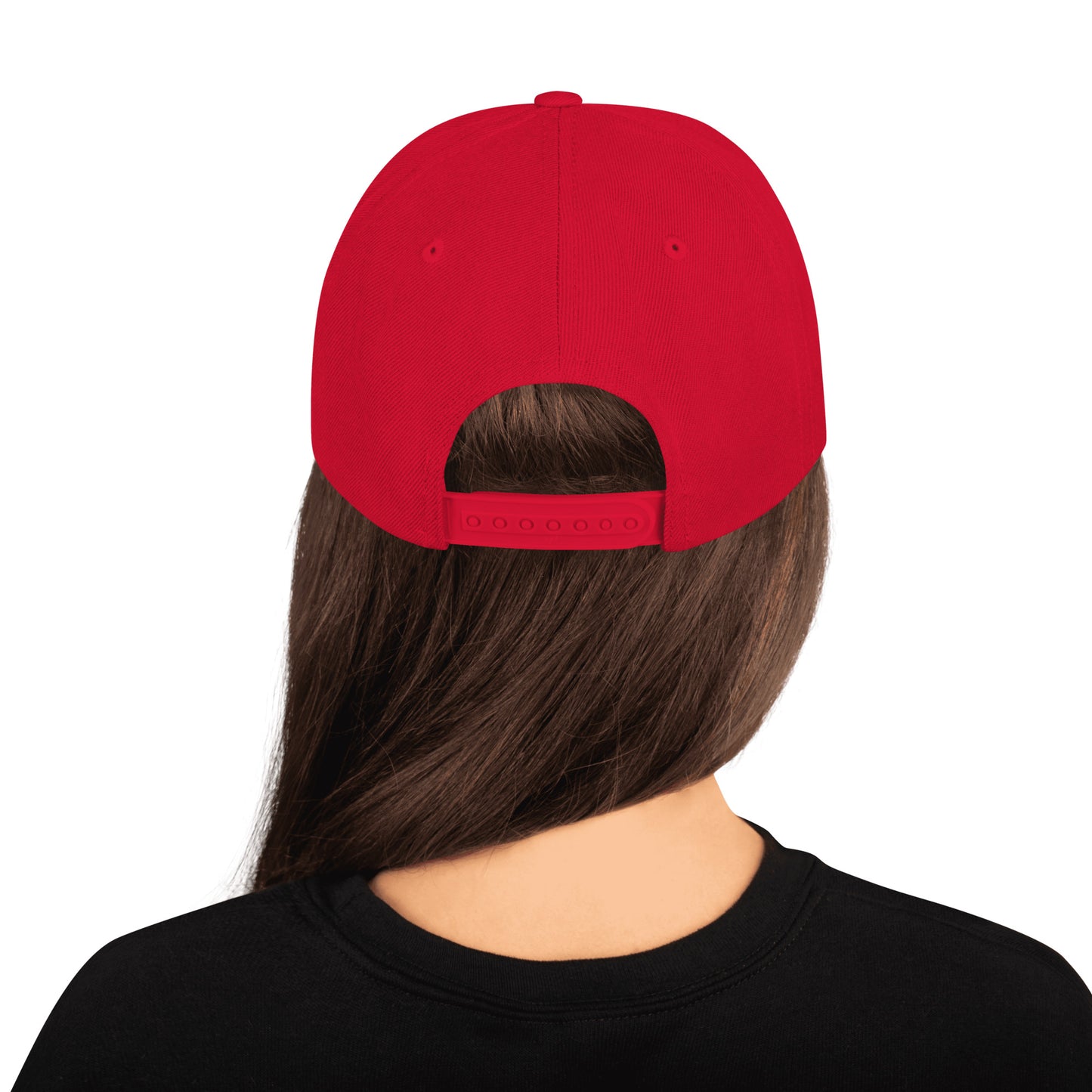 LYFTED LYFESTYLE LOGO RED Lettering Snapback Hat