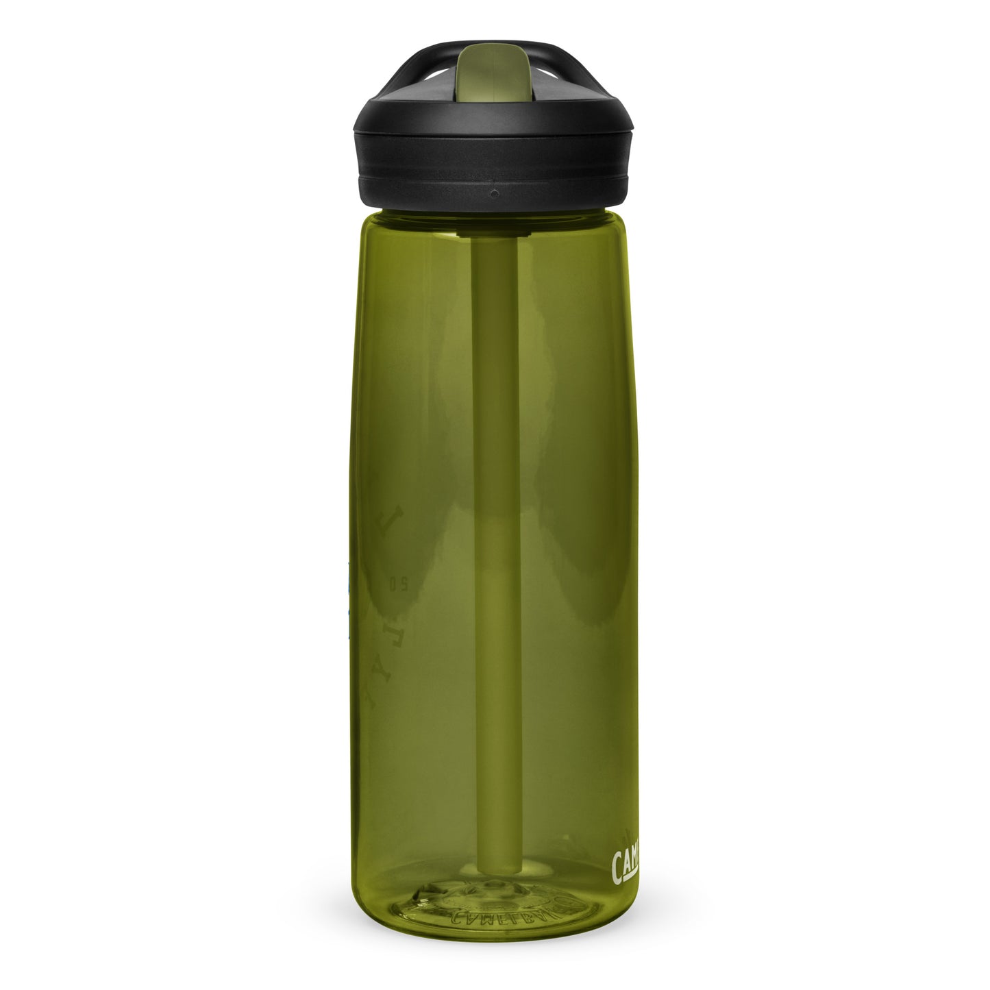 LYFTED LYFESTYLE LOGO BLUE AND WHITE Sports water bottle