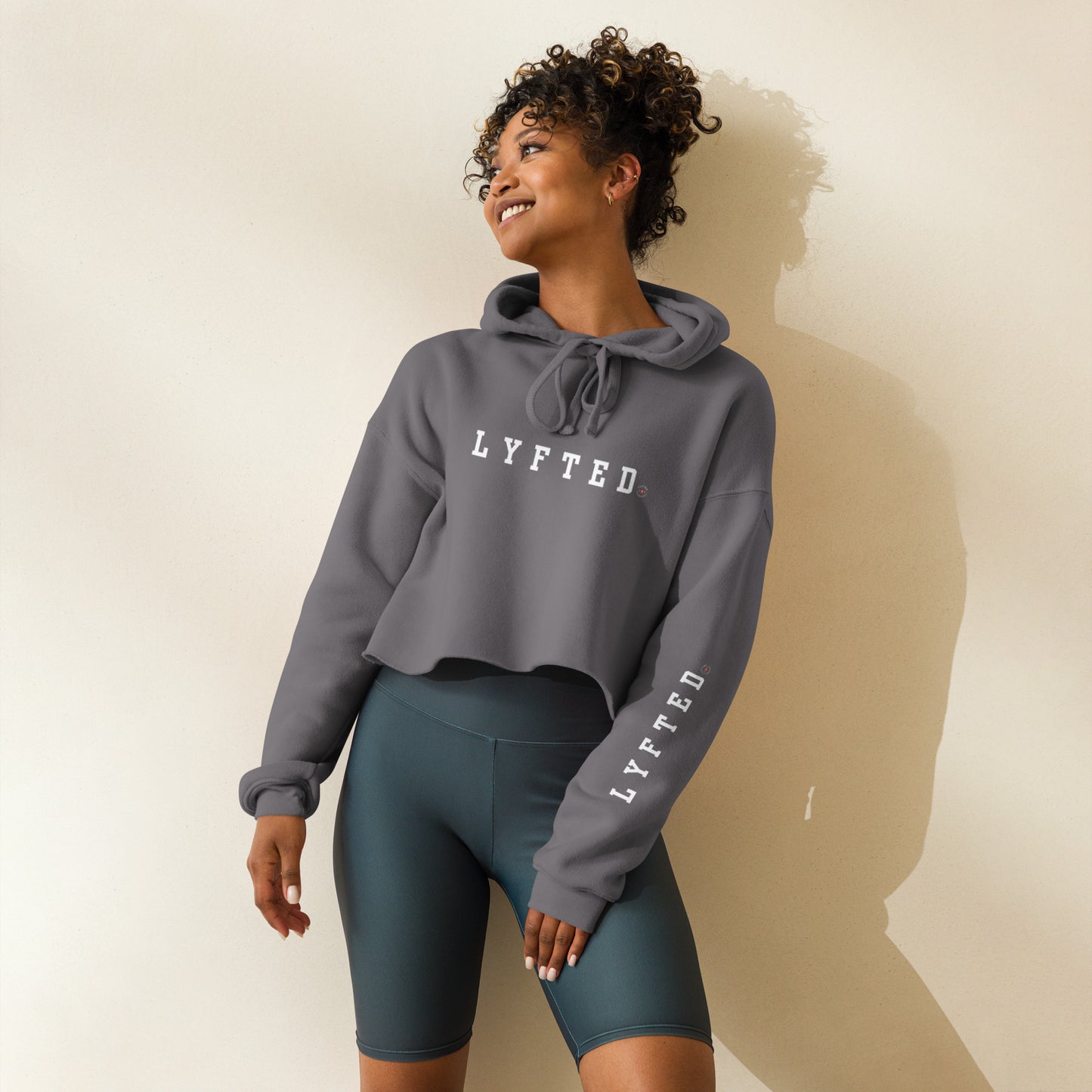 LYFTED LOGO Crop Hoodie