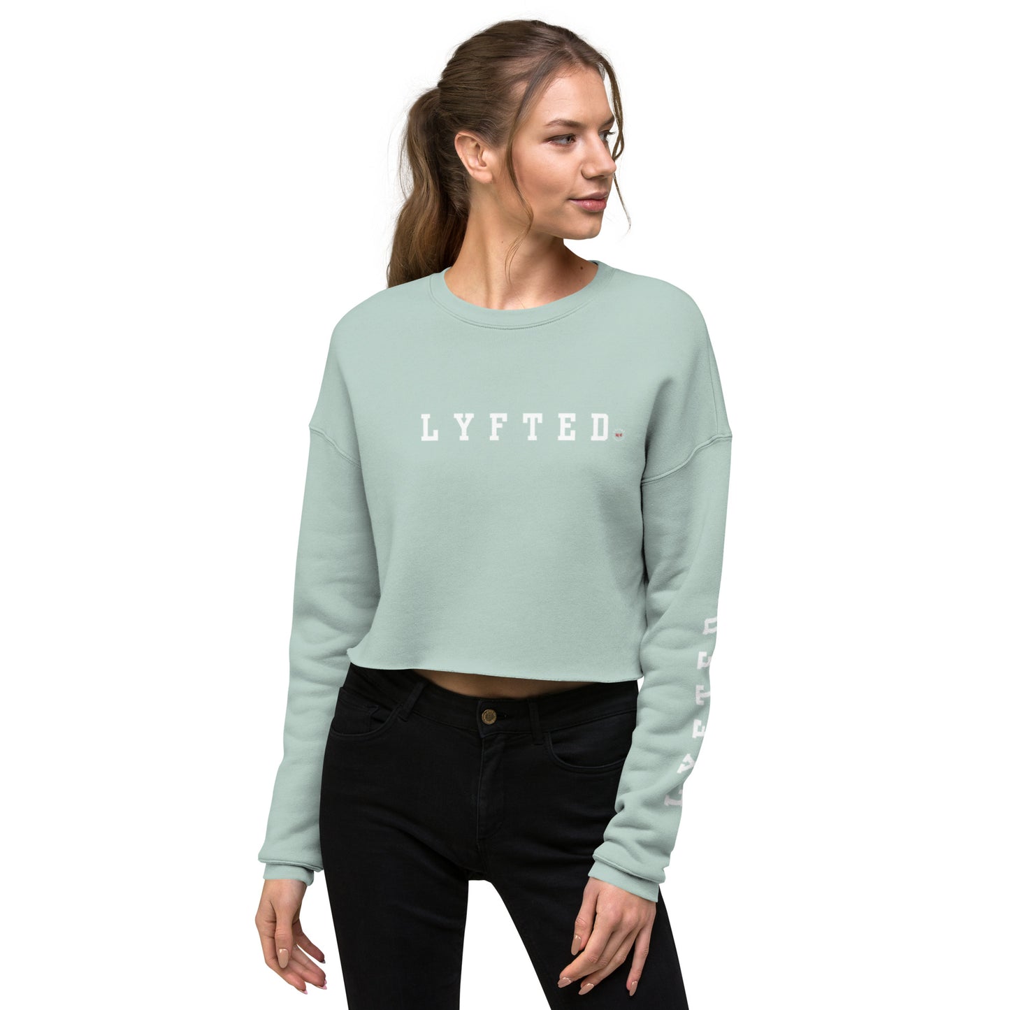 LYFTED LOGO Crop Sweatshirt